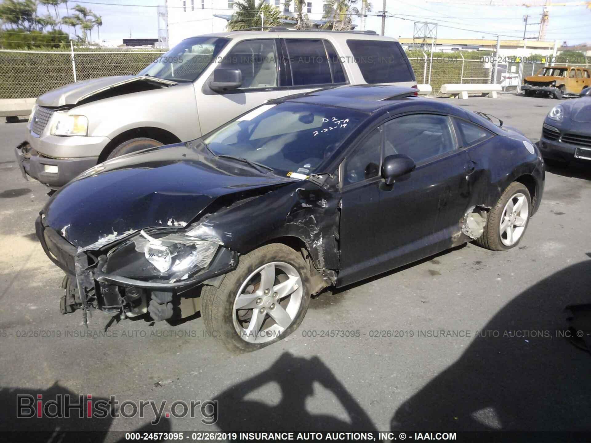 2006 MITSUBISHI ECLIPSE - VIN: 4A3AK24F56E040494 - Фото 2