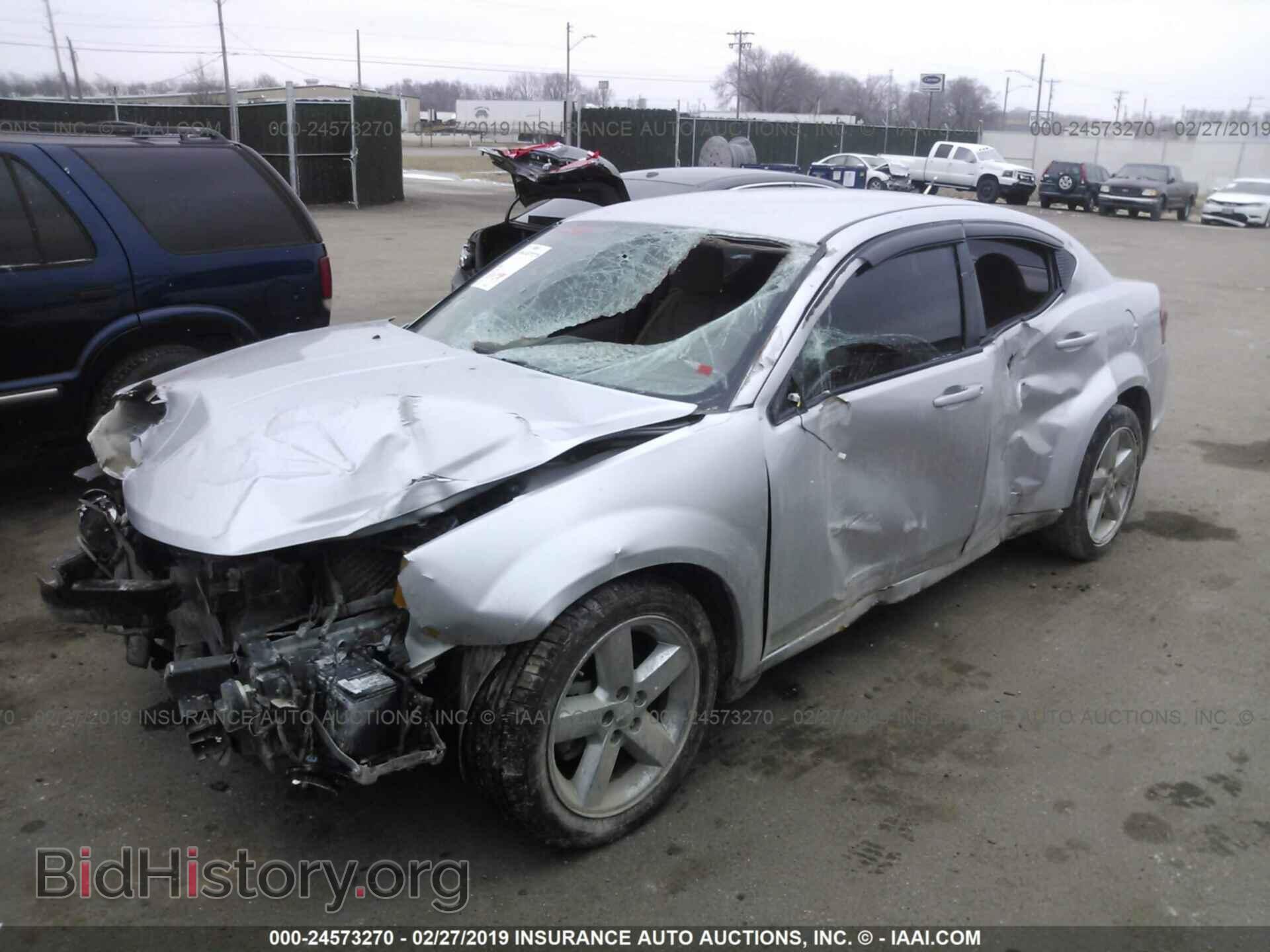 2012 DODGE AVENGER - VIN: 1C3CDZAB7CN247131 - Фото 2