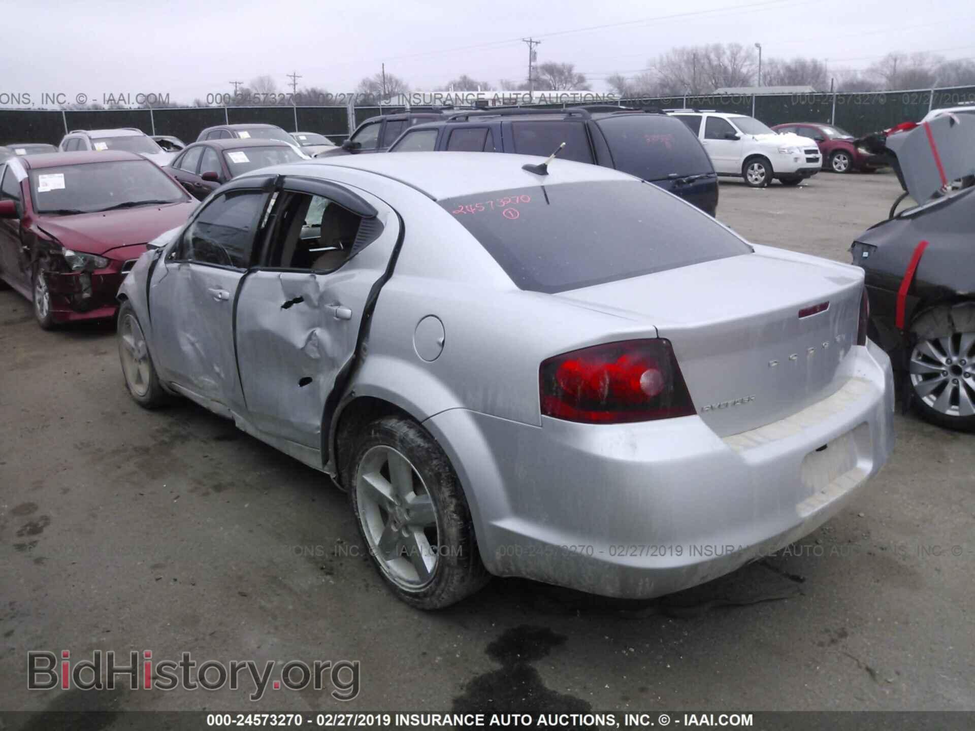 2012 DODGE AVENGER - VIN: 1C3CDZAB7CN247131 - Фото 3