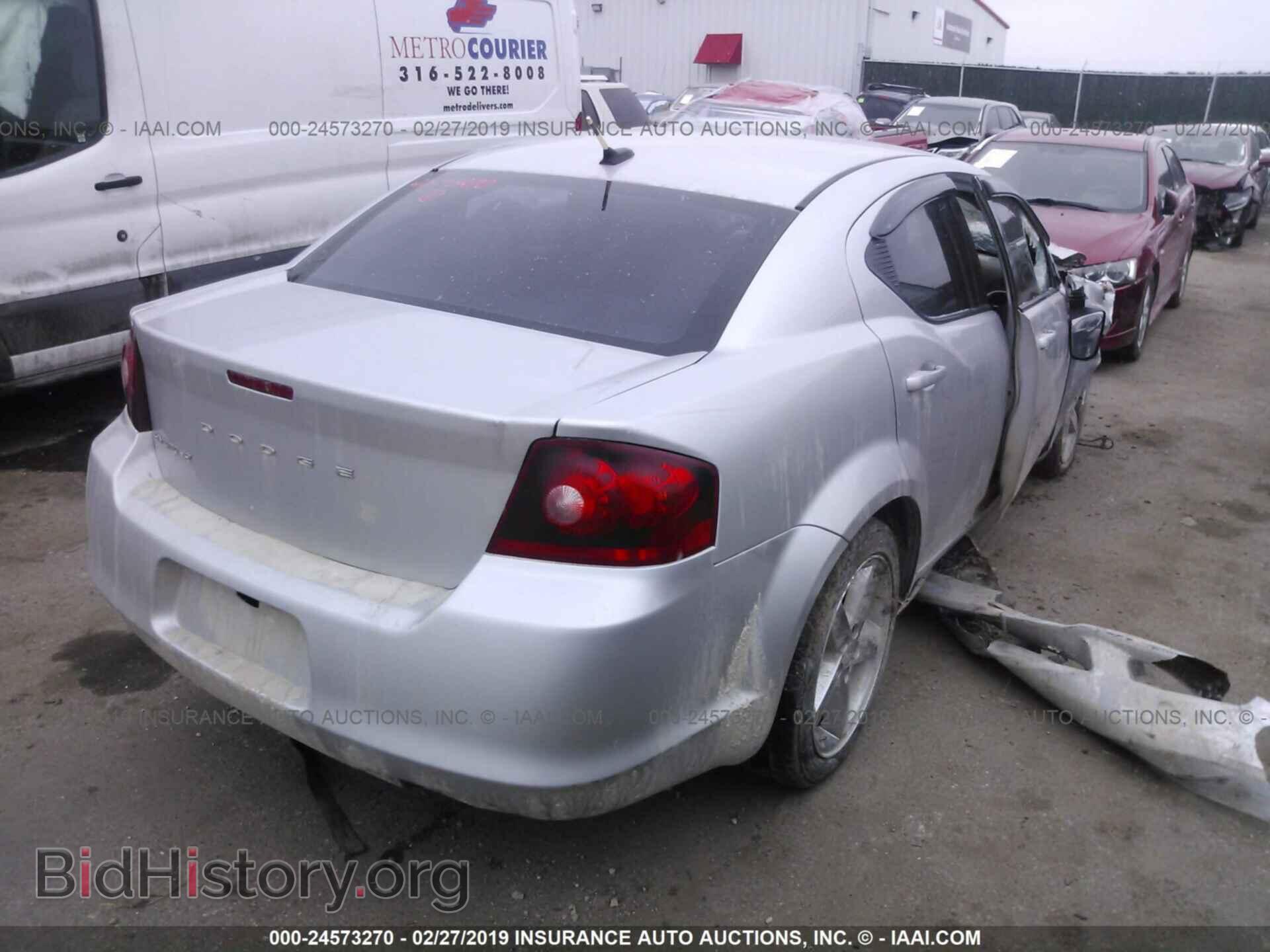 2012 DODGE AVENGER - VIN: 1C3CDZAB7CN247131 - Фото 4