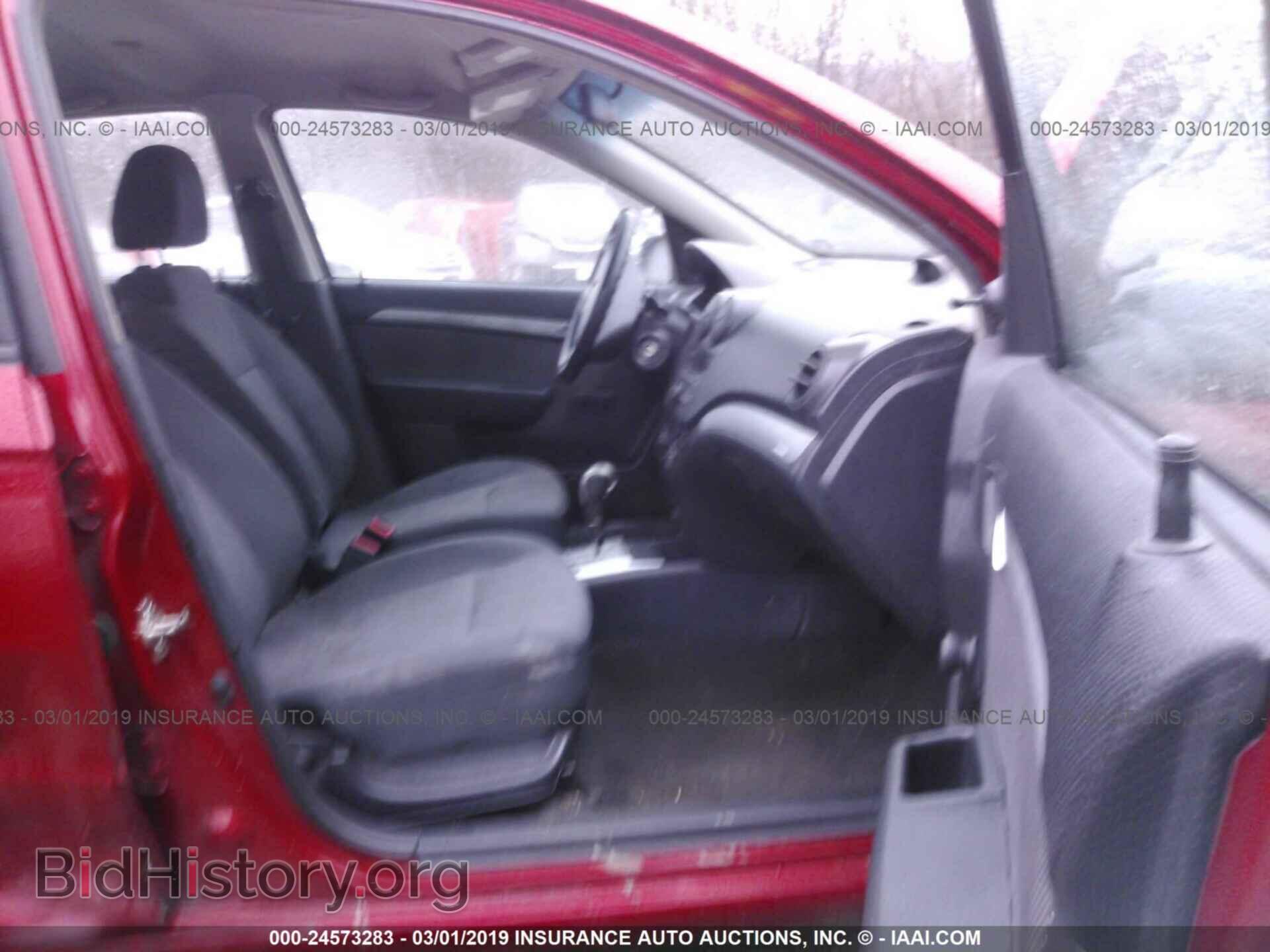 2011 CHEVROLET AVEO - VIN: KL1TD5DE1BB198266 - Фото 5