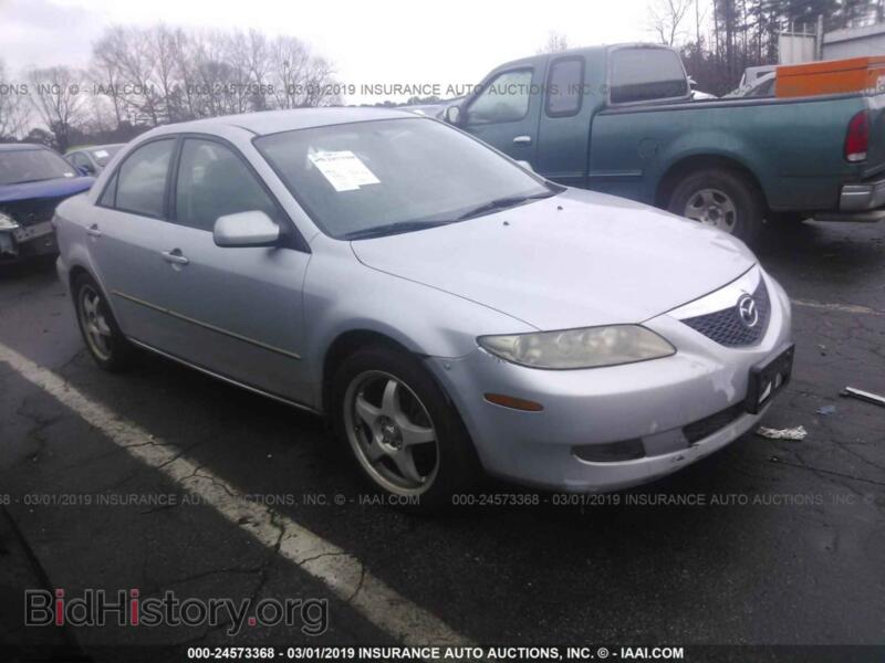 2005 Mazda 6 (VIN 1YVHP80C855M55836) — photo 1 of 10, IAAI, damage: right front