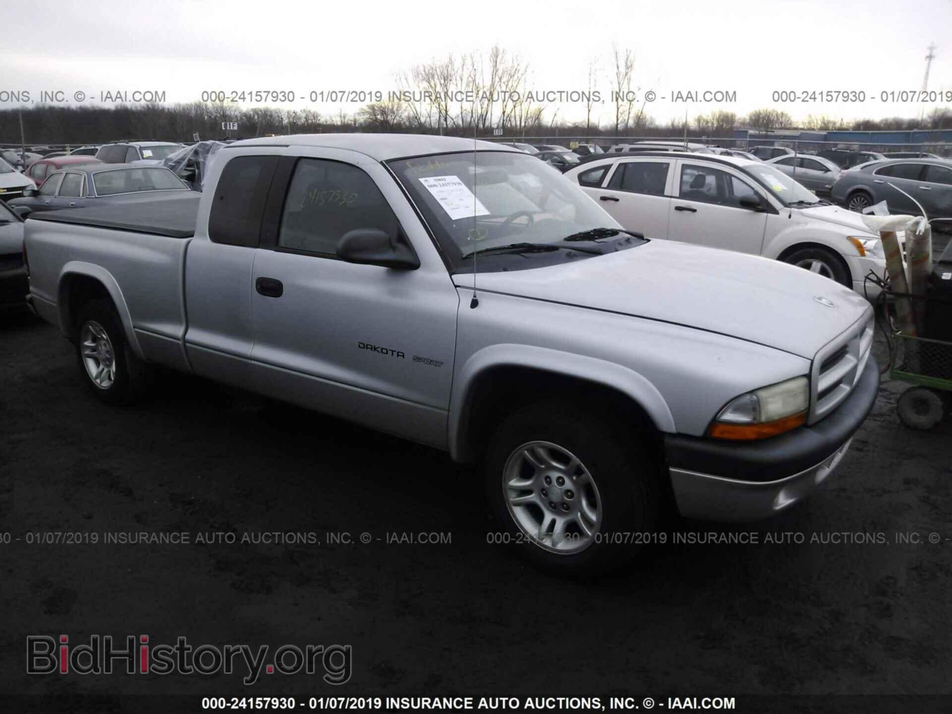 Photo 1B7GL32X52S561786 - DODGE DAKOTA 2002