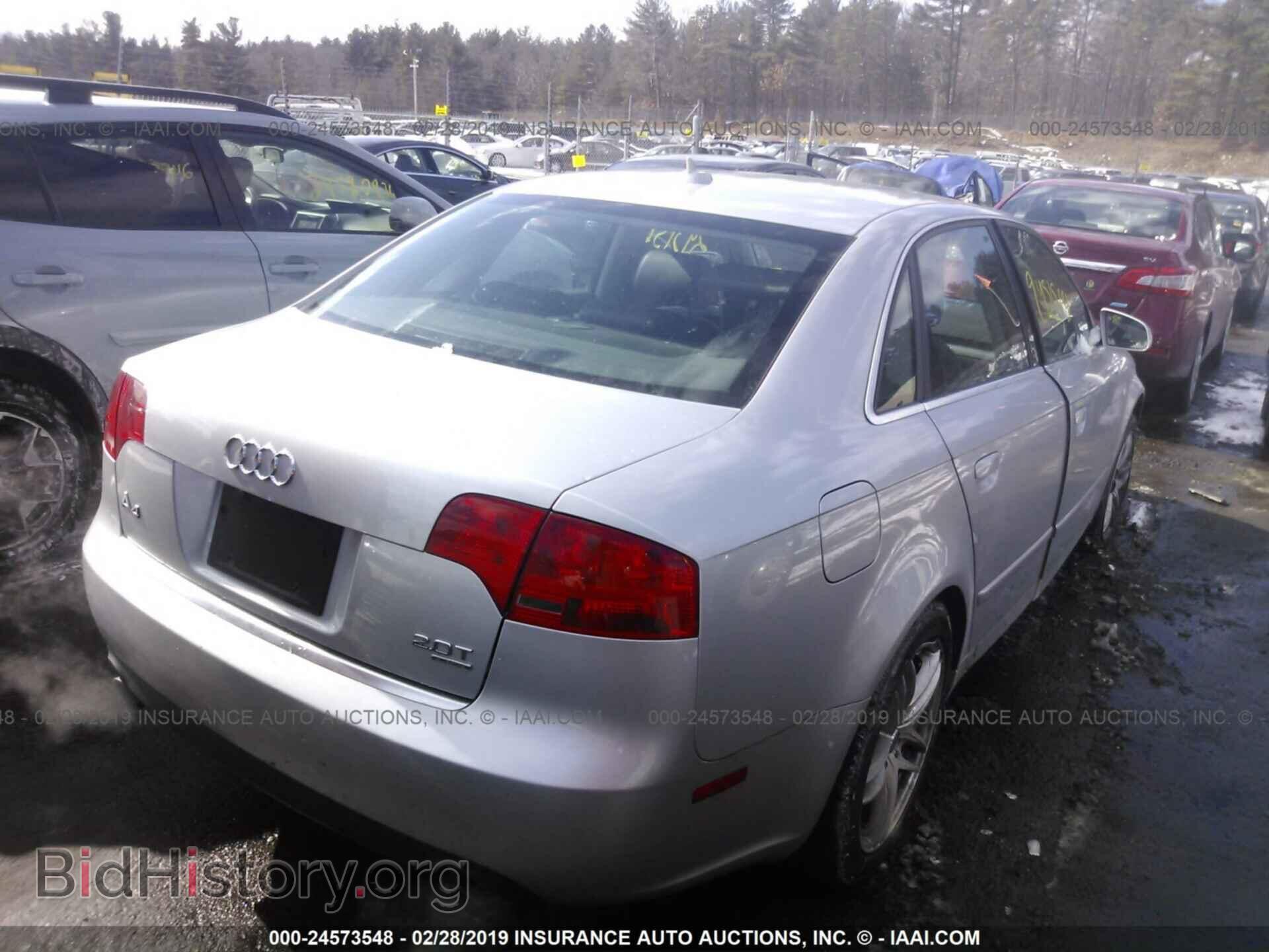2007 AUDI A4 - VIN: WAUDF78EX7A190626 - Photo 4