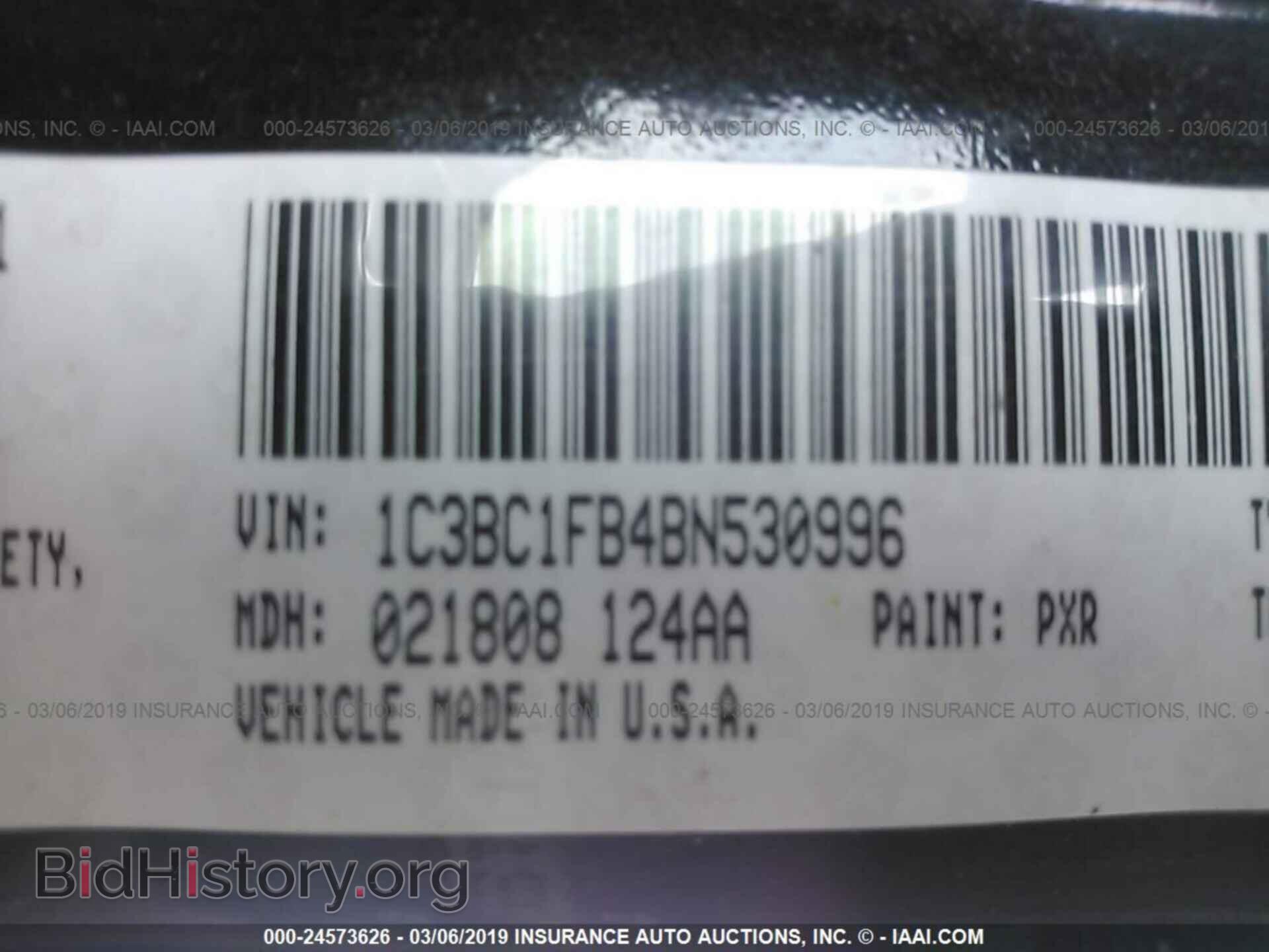 2011 CHRYSLER 200 - VIN: 1C3BC1FB4BN530996 - Фото 9