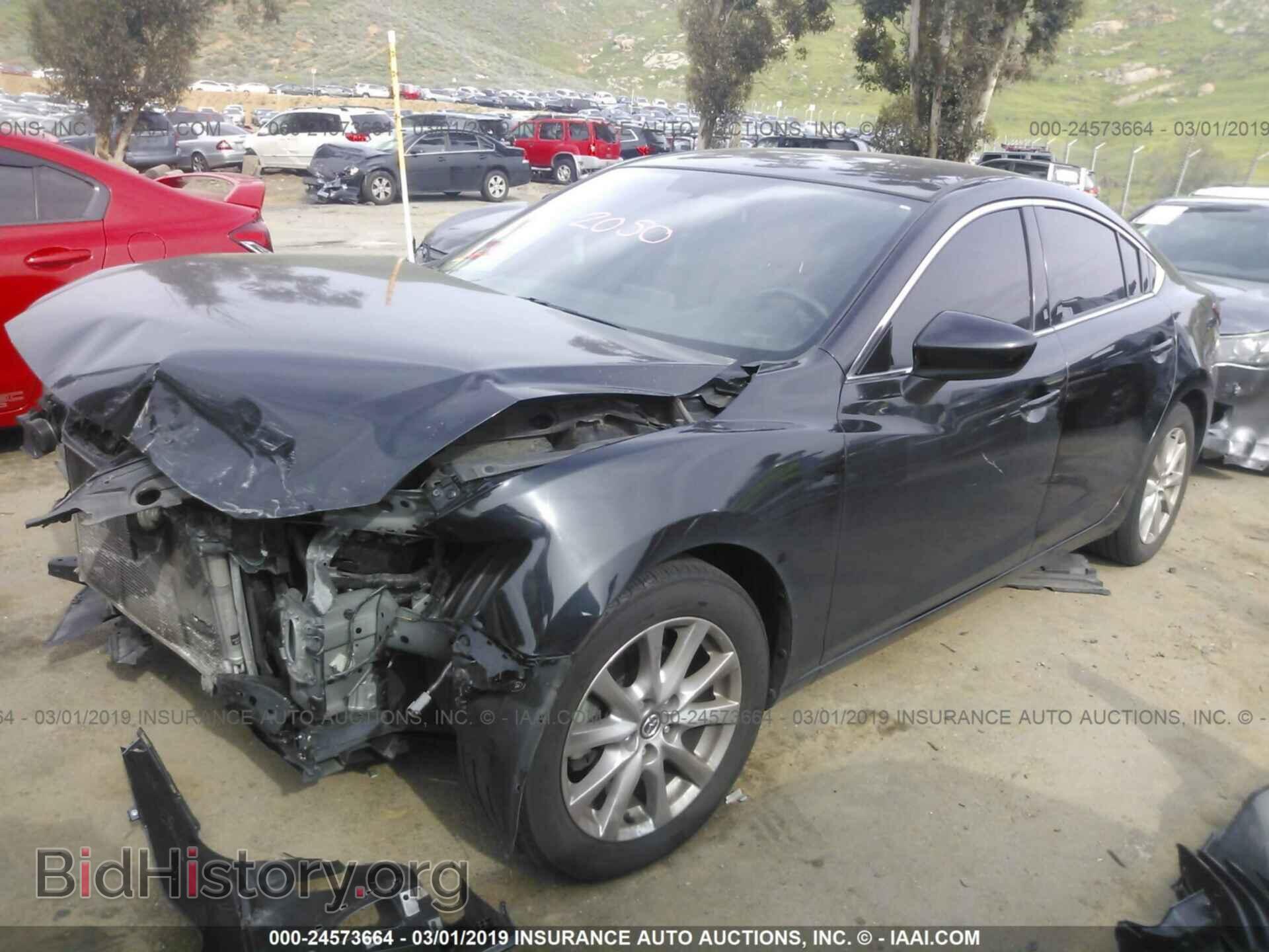 2016 MAZDA 6 - VIN: JM1GJ1U56G1428716 - Фото 2