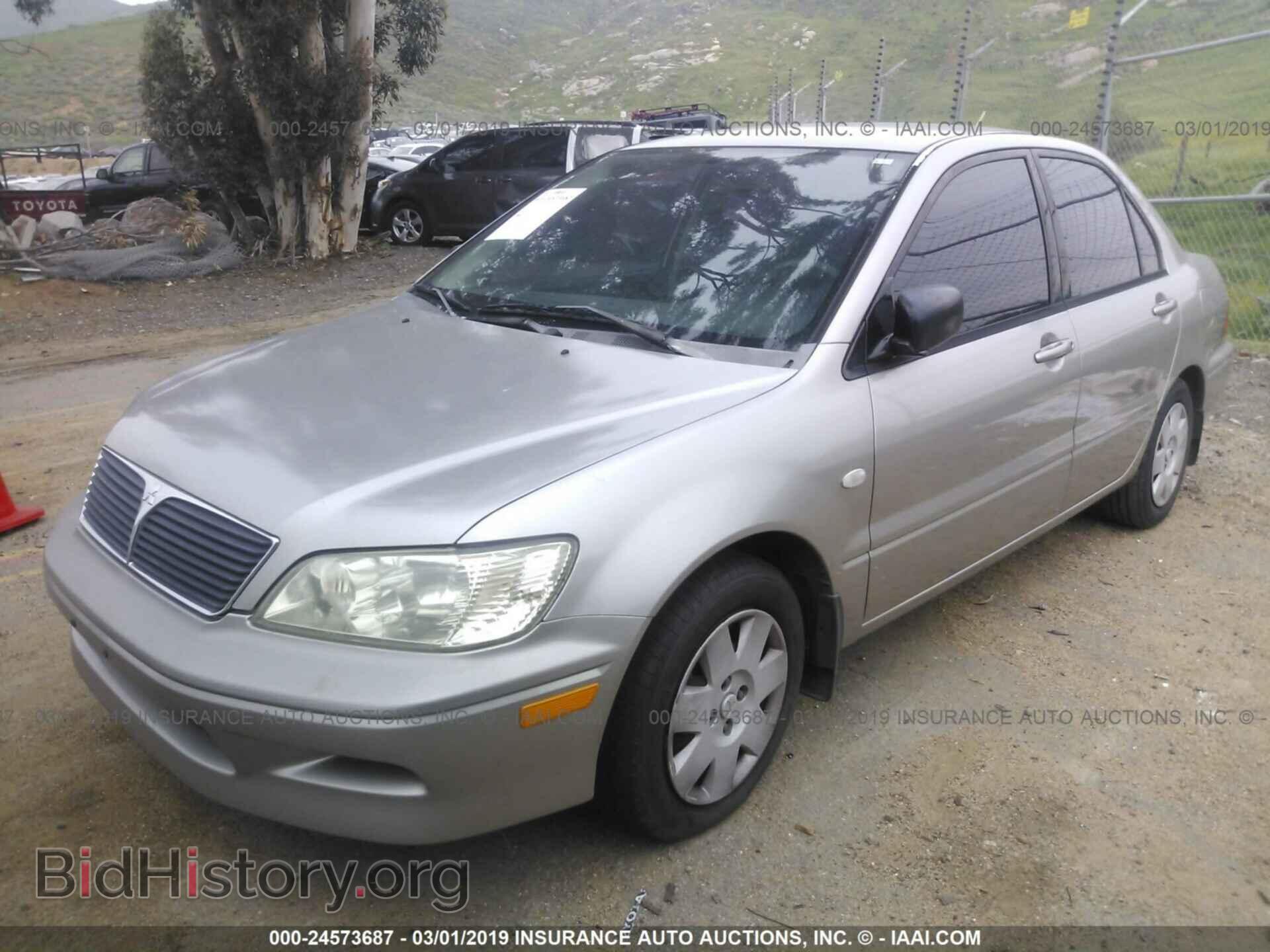 2003 MITSUBISHI LANCER - VIN: JA3AJ26E43U005942 - Фото 2