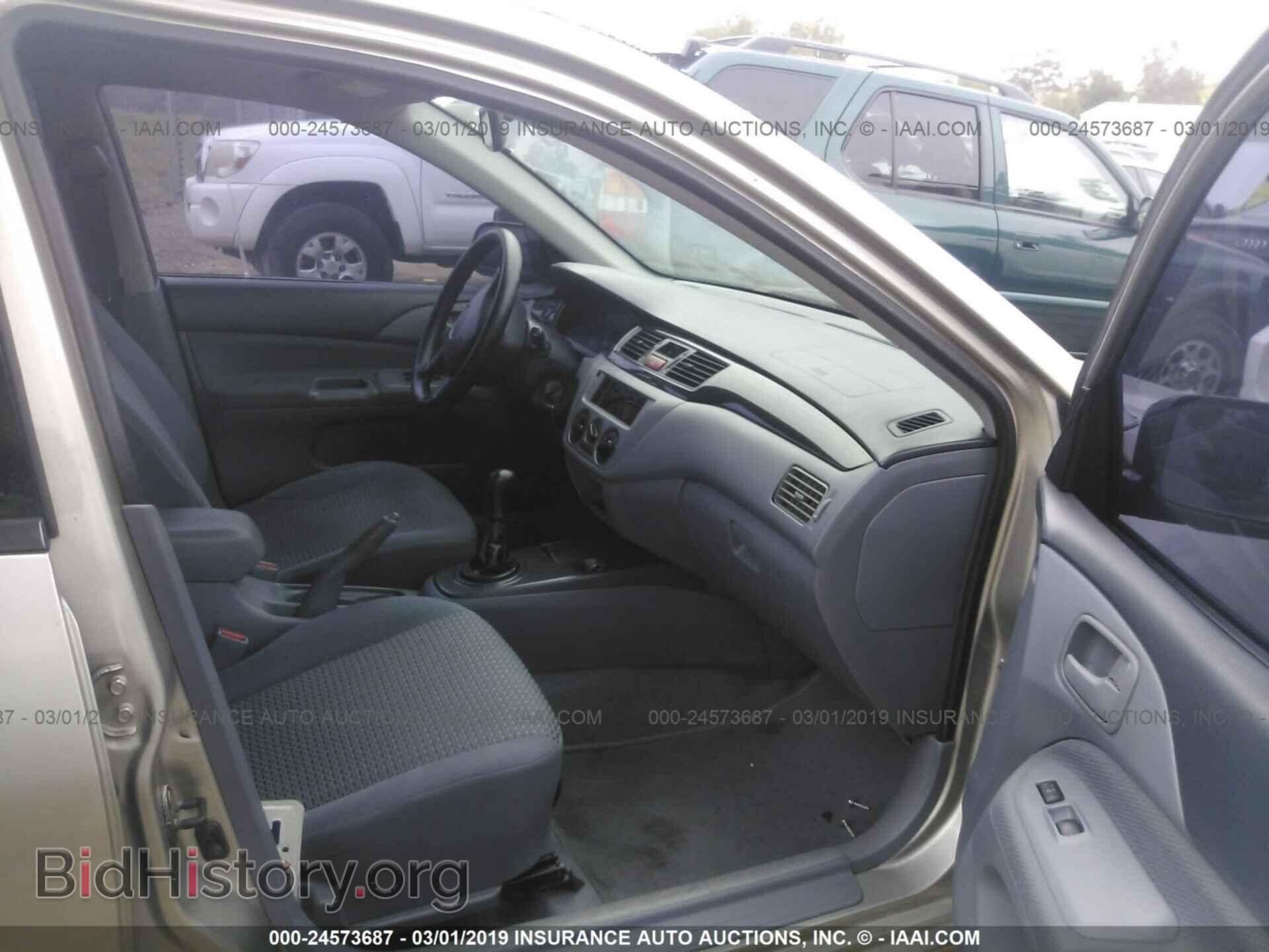 2003 MITSUBISHI LANCER - VIN: JA3AJ26E43U005942 - Фото 5