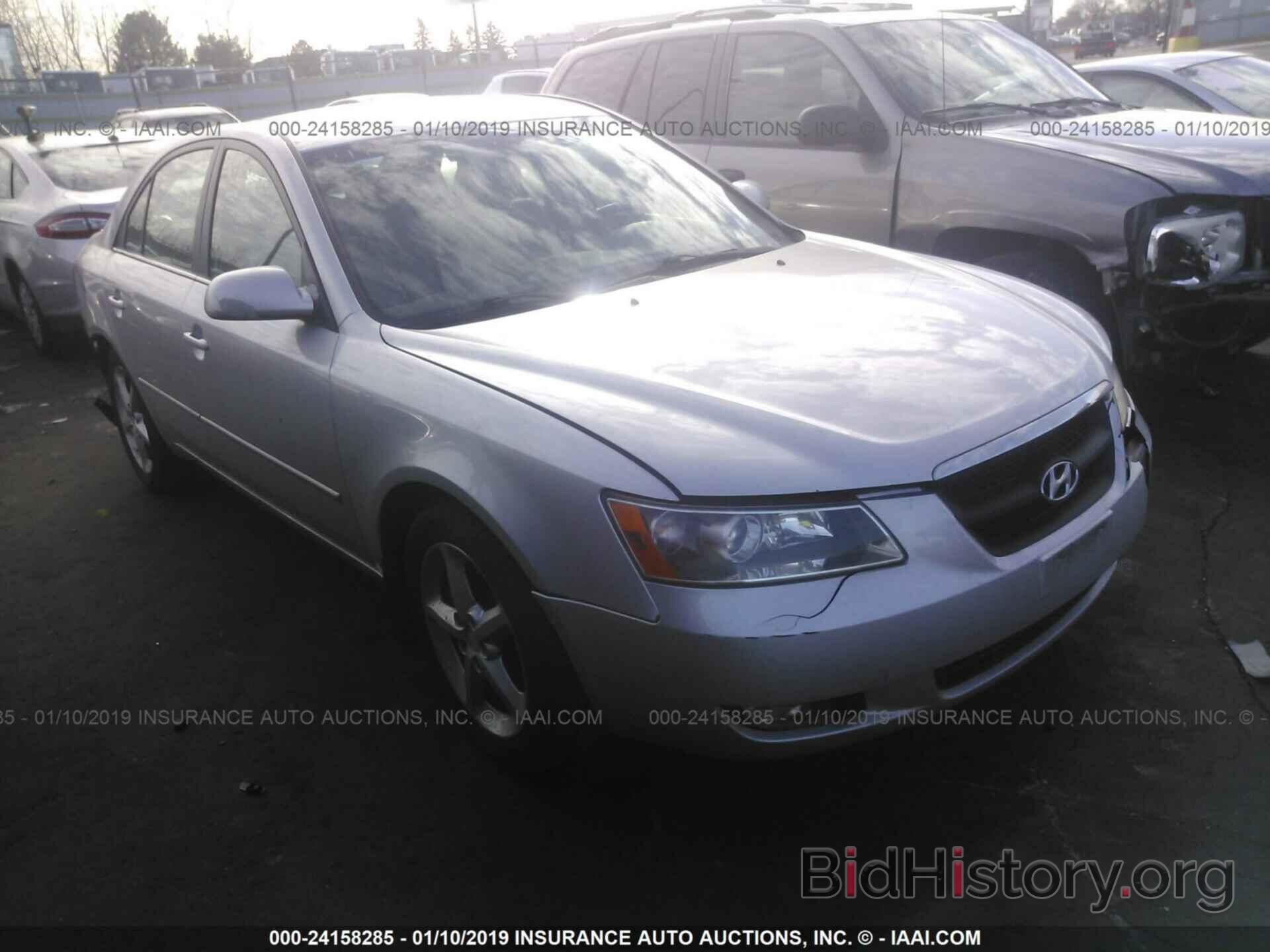 Photo 5NPEU46F58H383882 - HYUNDAI SONATA 2008