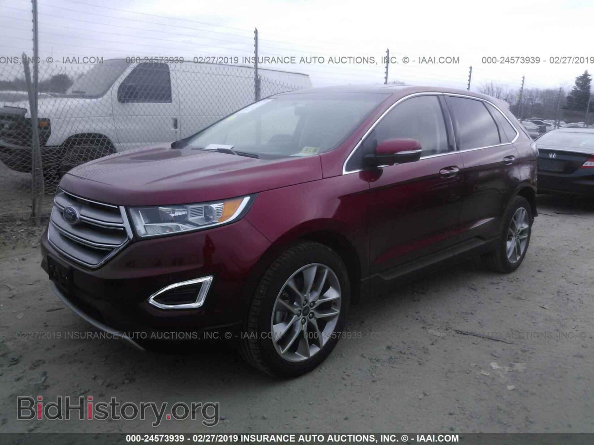 2017 FORD EDGE - VIN: 2FMPK4K8XHBC70085 - Фото 2