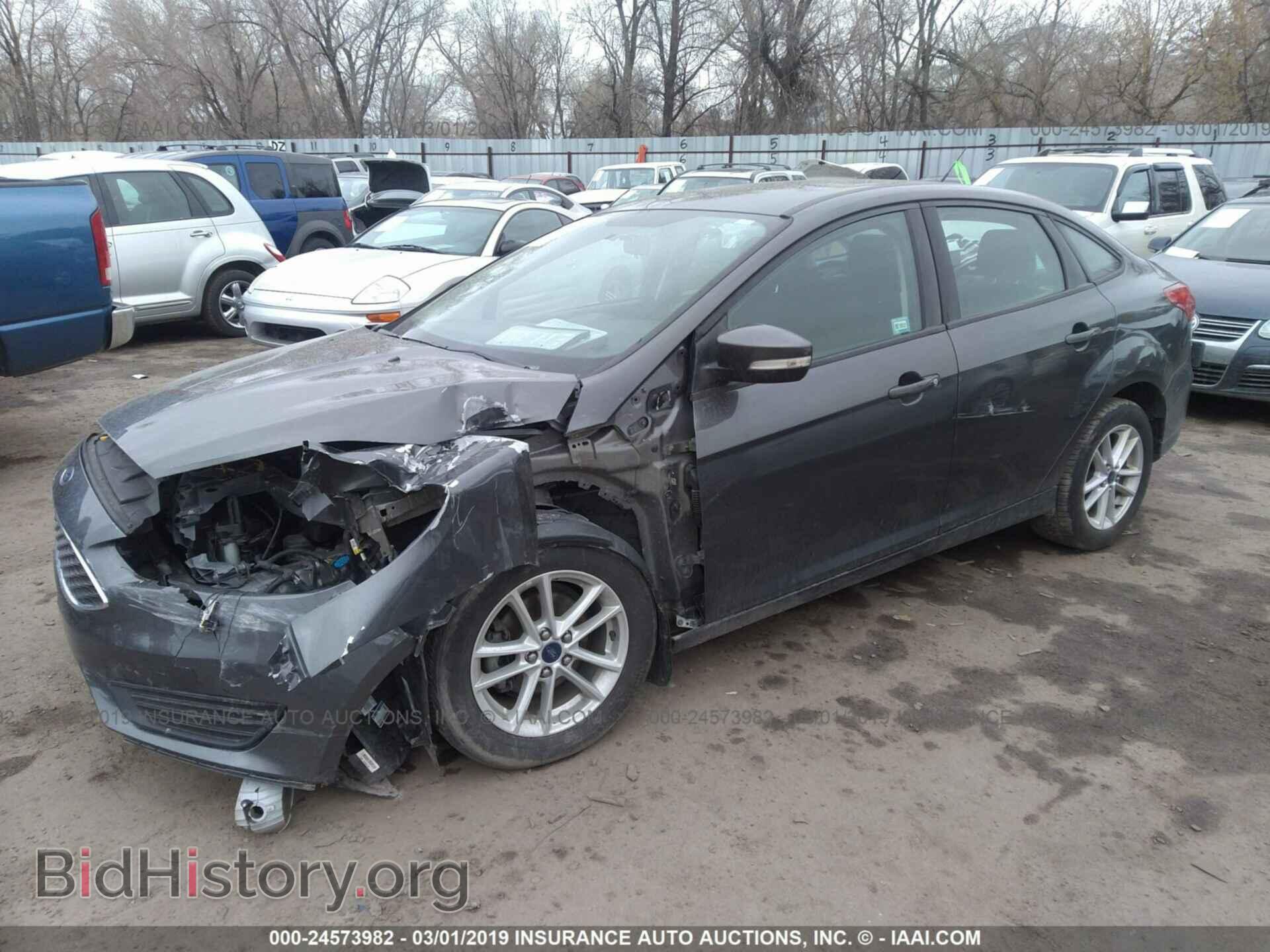2015 FORD FOCUS - VIN: 1FADP3F21FL329097 - Фото 2