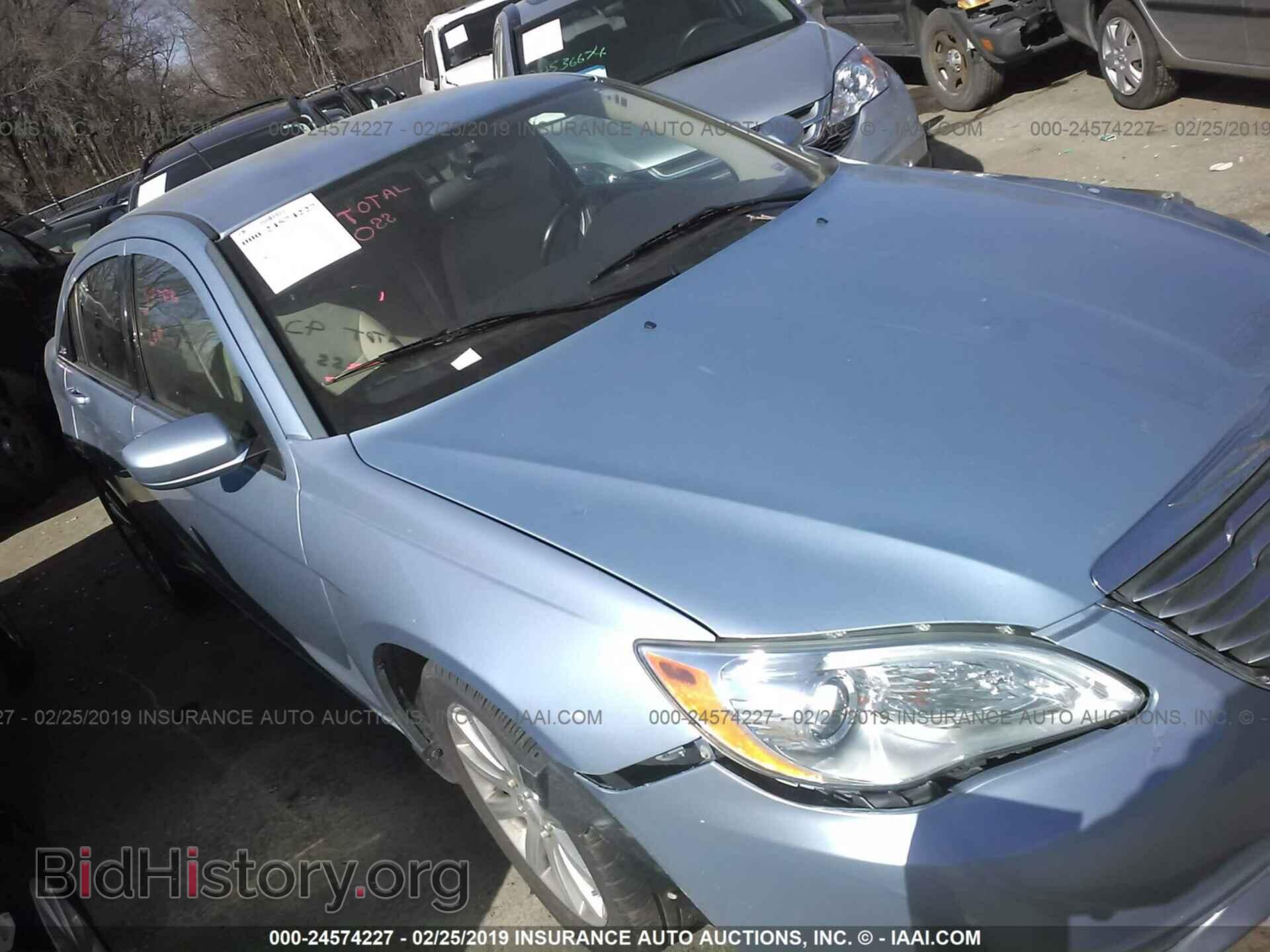 Фотография 1C3CCBBB3CN171139 - CHRYSLER 200 2012