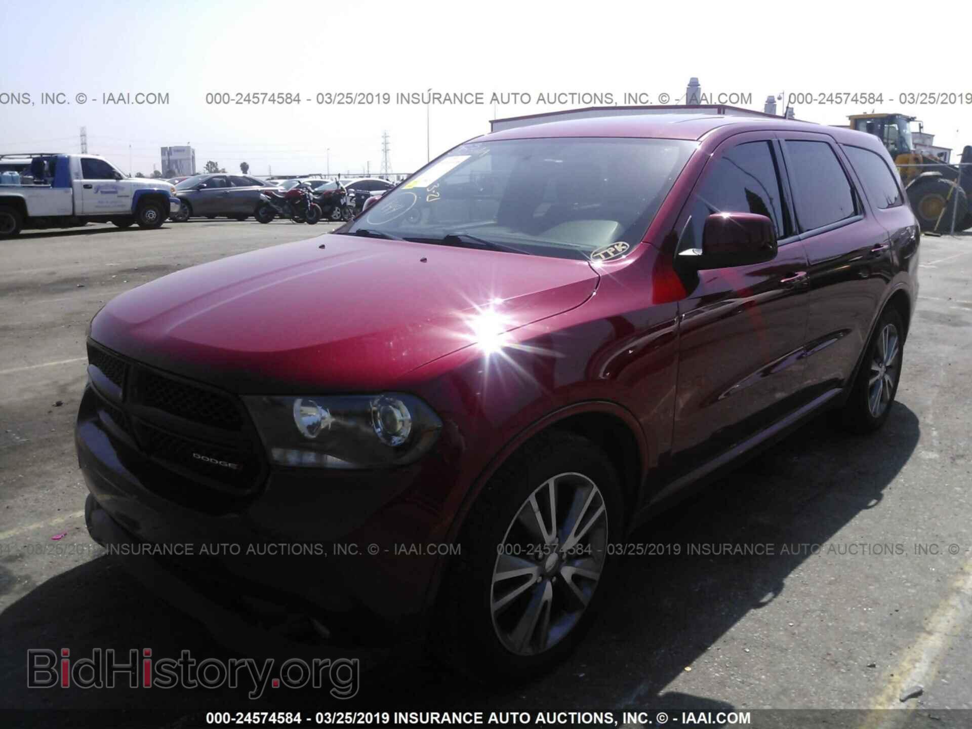 2013 DODGE DURANGO - VIN: 1C4SDHCT2DC692641 - Фото 2