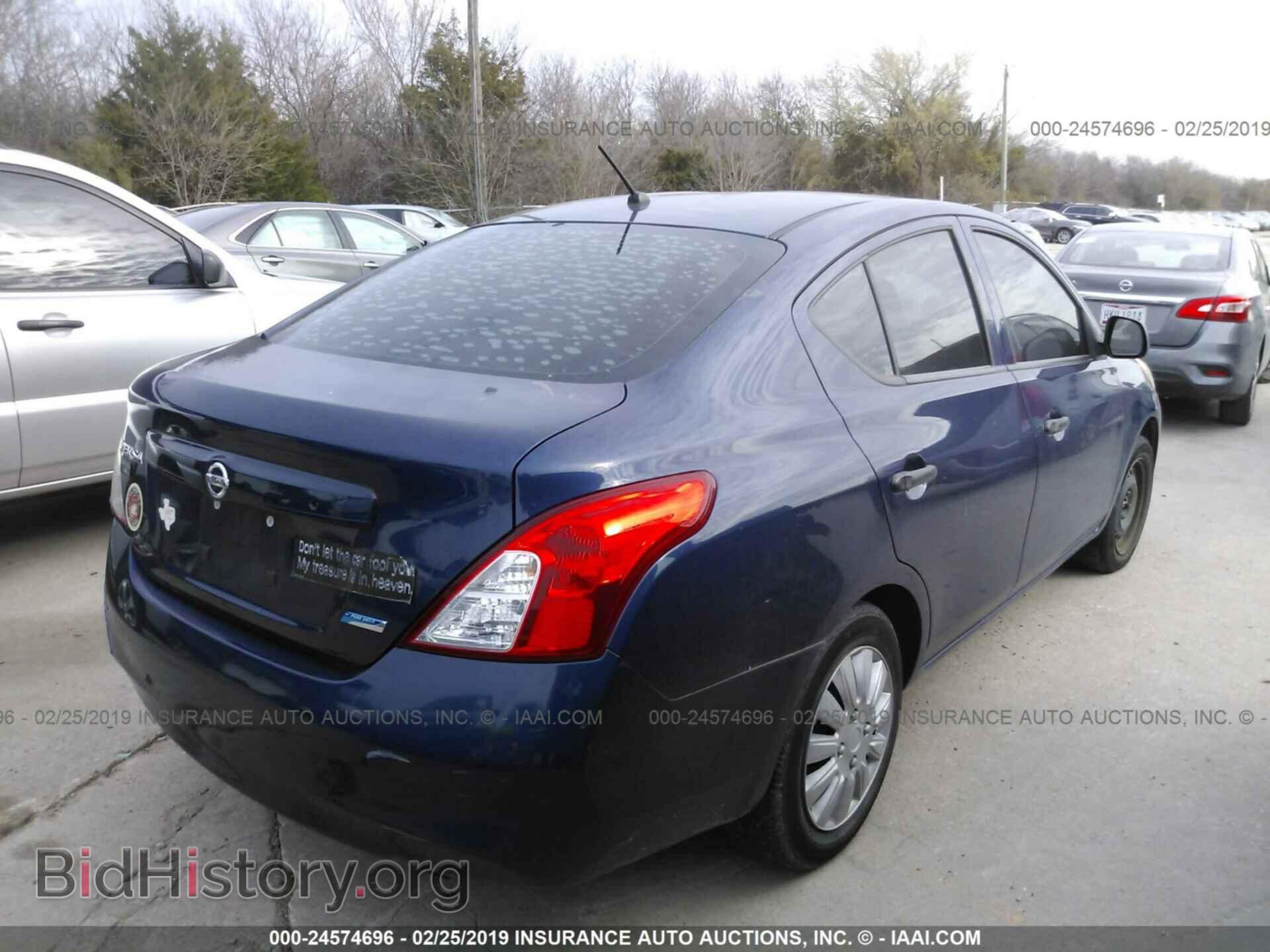 2012 NISSAN VERSA - VIN: 3N1CN7AP3CL824801 - Фото 4