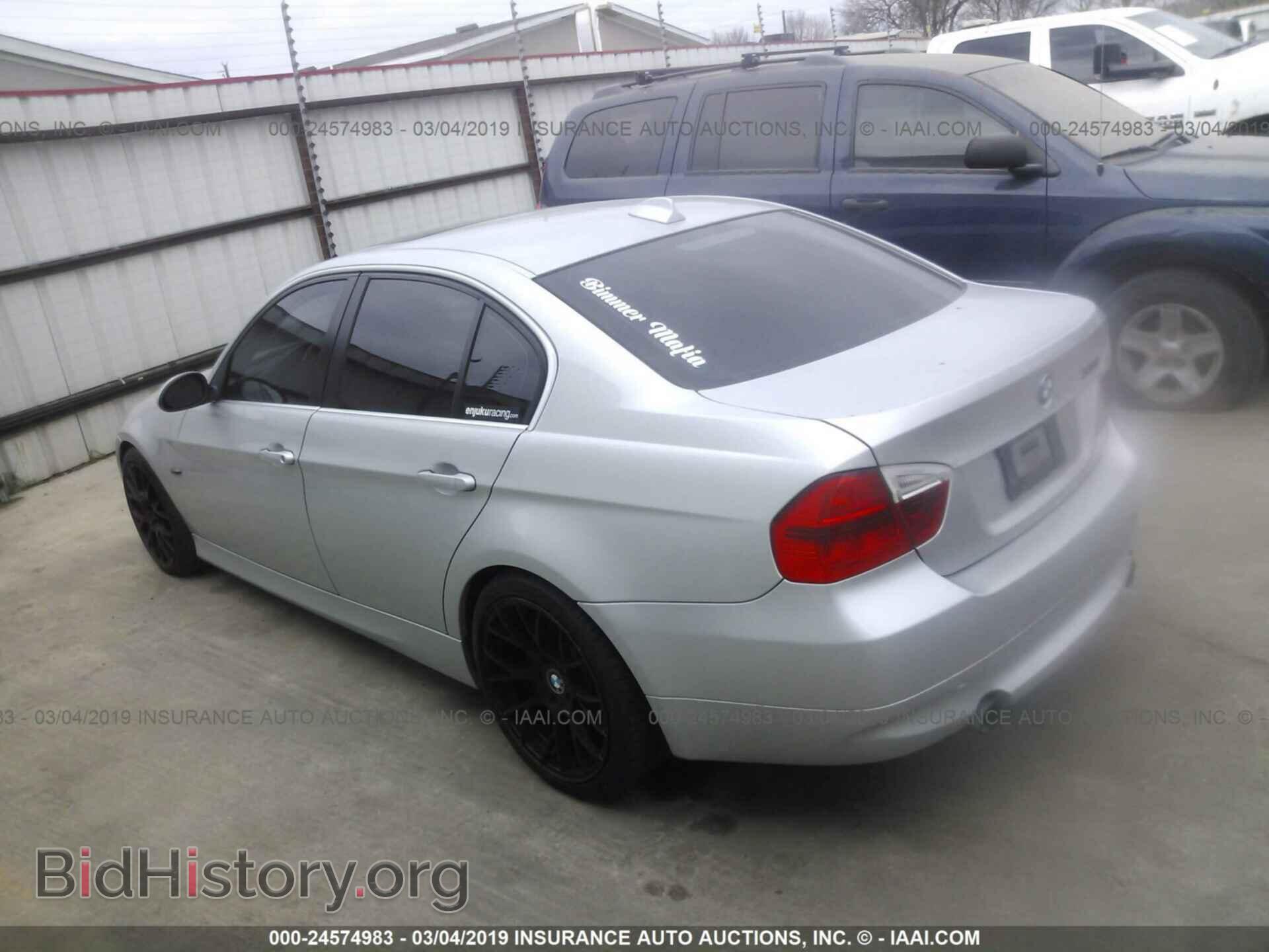 2007 BMW 335 - VIN: WBAVB73597VF53422 - Фото 3