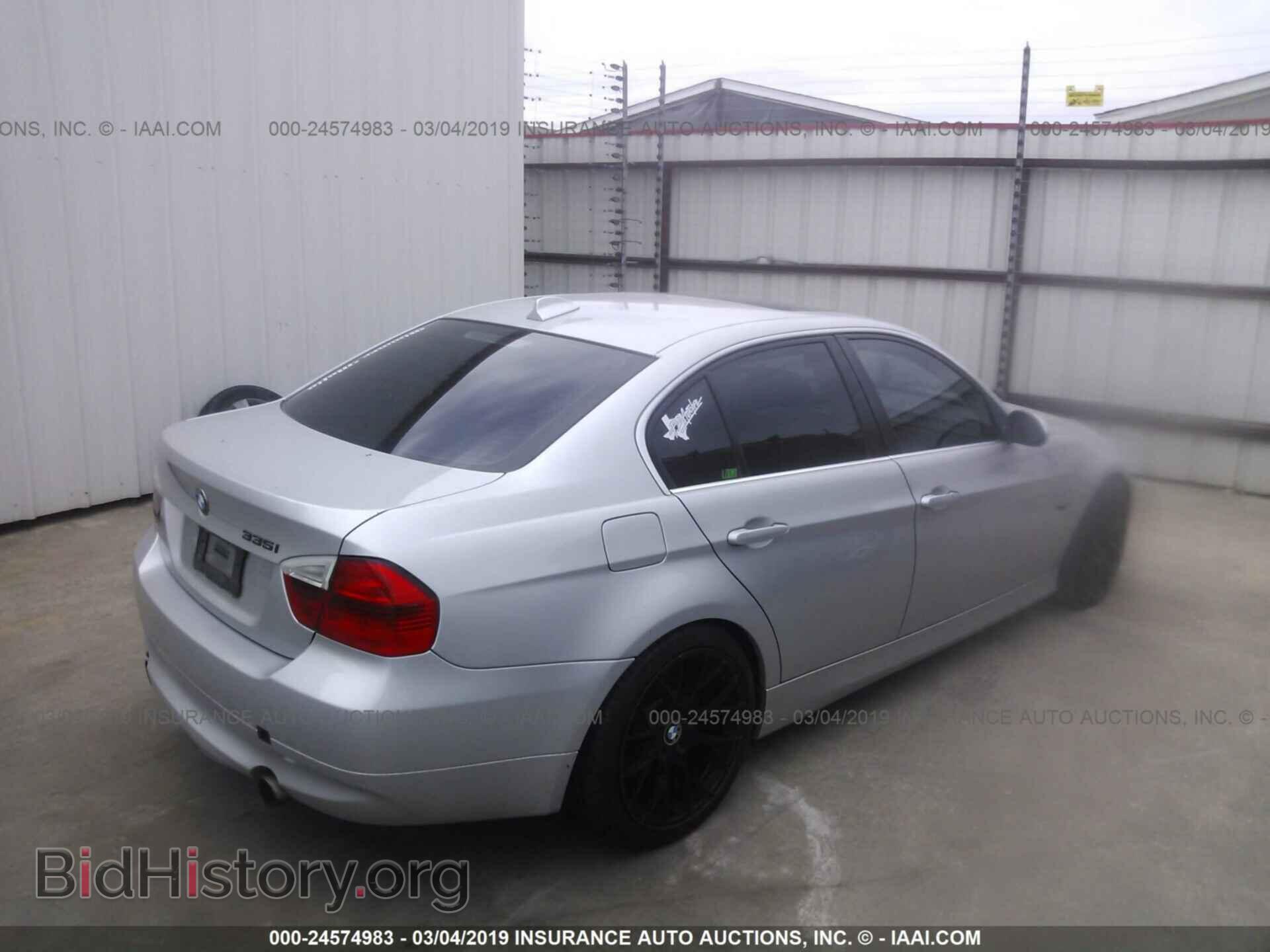 2007 BMW 335 - VIN: WBAVB73597VF53422 - Фото 4