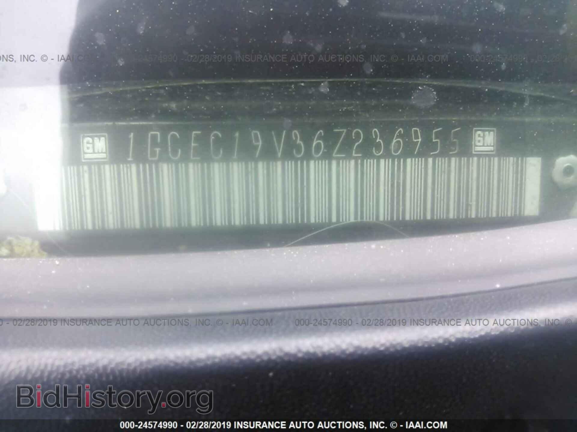 2006 CHEVROLET SILVERADO - VIN: 1GCEC19V36Z236955 - Фото 9