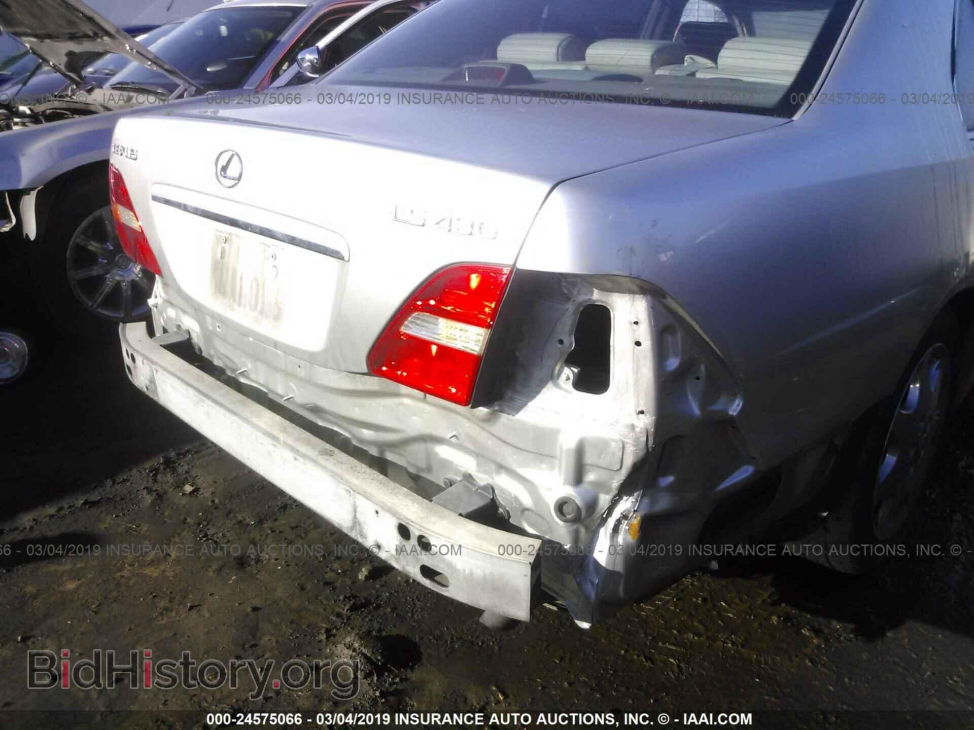 2001 LEXUS LS - VIN: JTHBN30F910009666 - Фото 6