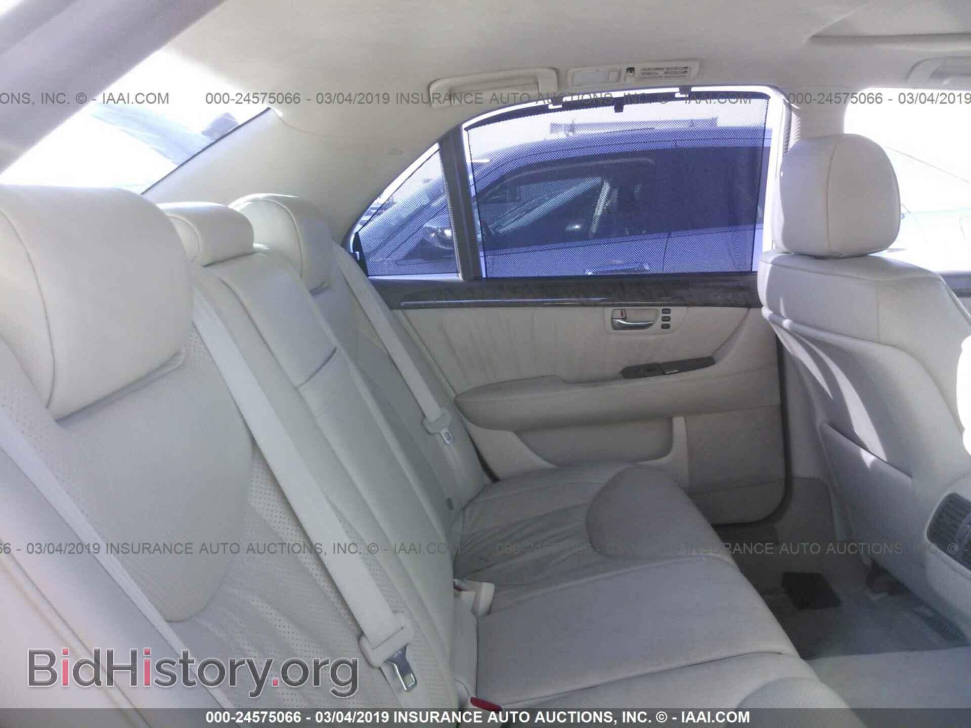 2001 LEXUS LS - VIN: JTHBN30F910009666 - Фото 8