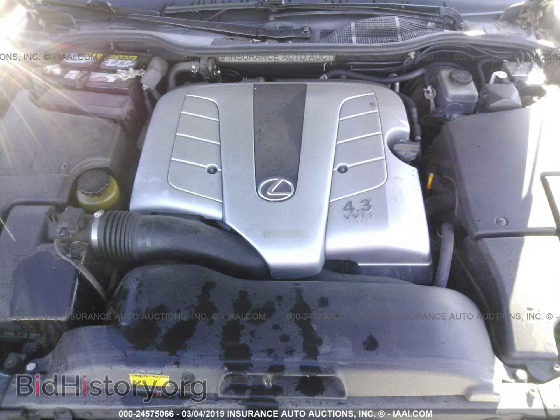 2001 LEXUS LS - VIN: JTHBN30F910009666 - Фото 10