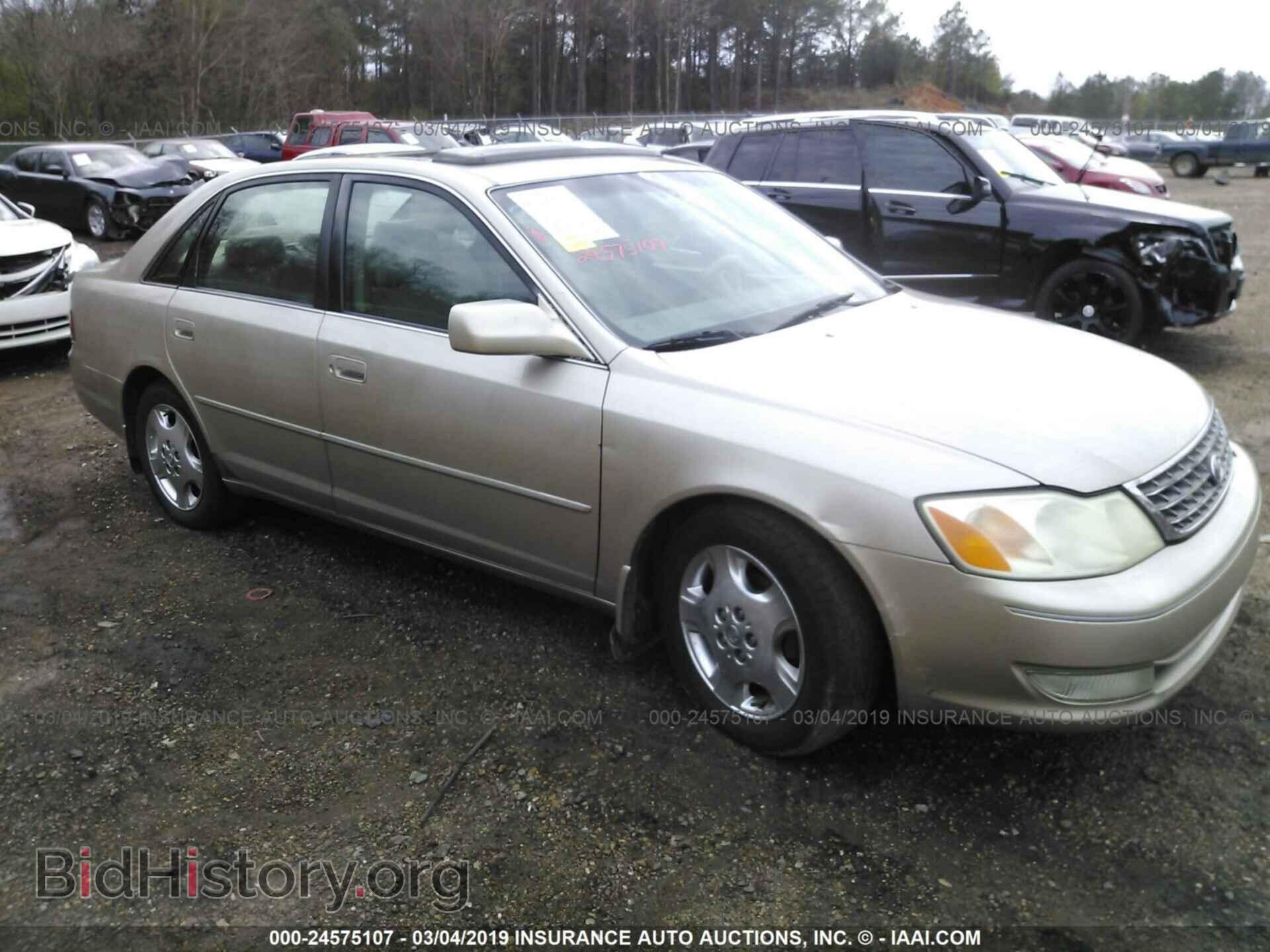 Photo 4T1BF28B63U327696 - TOYOTA AVALON 2003