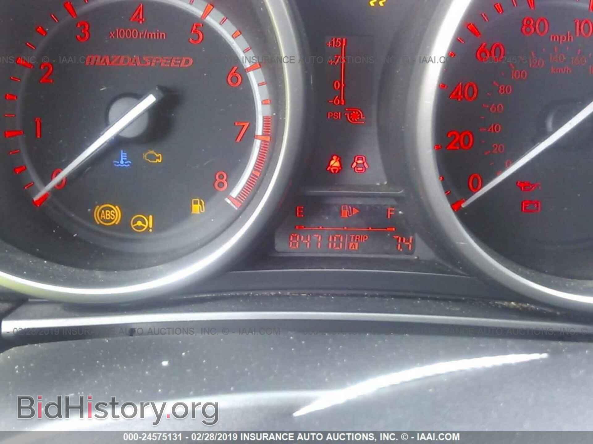 2011 MAZDA SPEED - VIN: JM1BL1K49B1400481 - Photo 7
