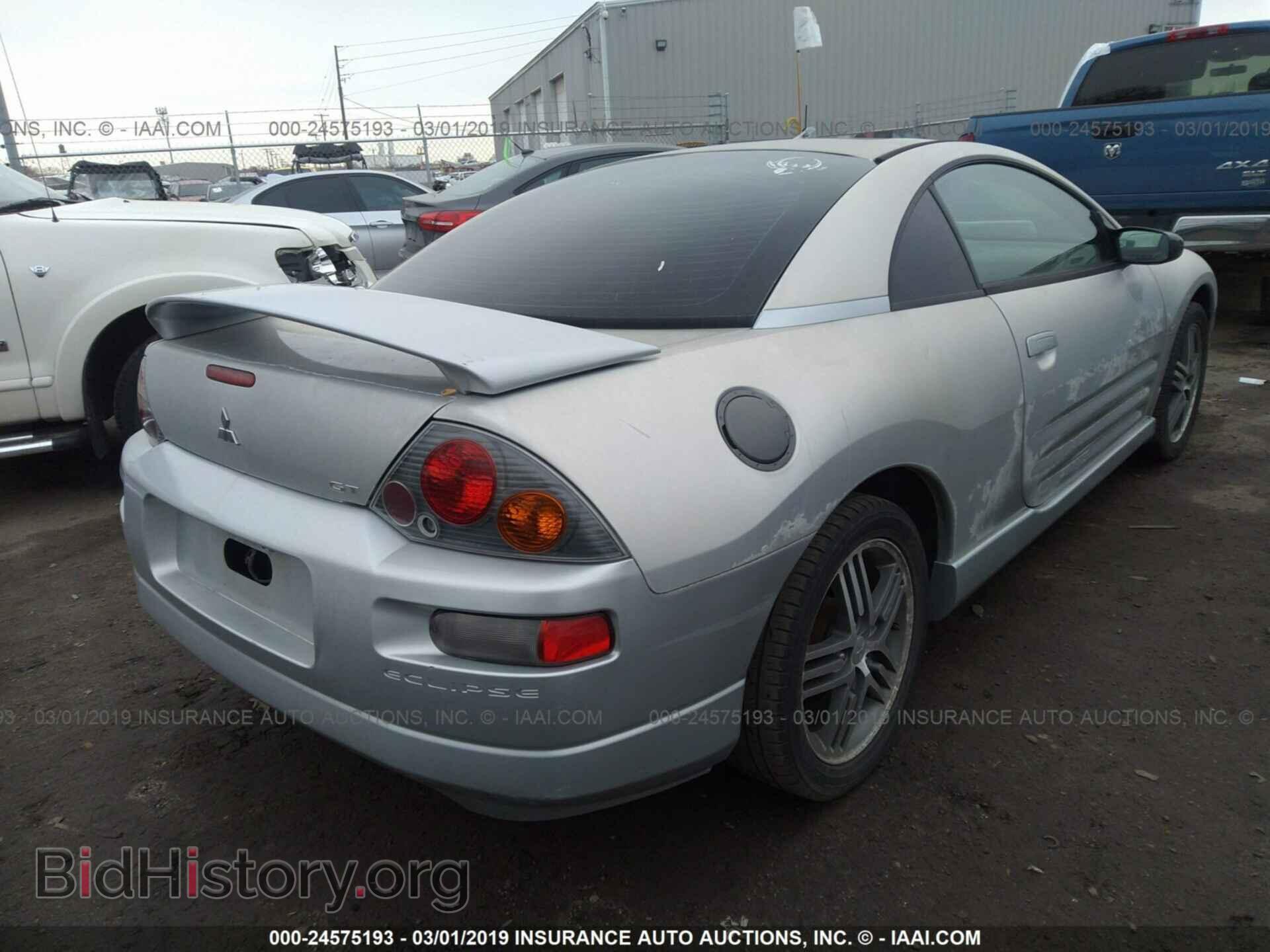 2003 MITSUBISHI ECLIPSE - VIN: 4A3AC84H93E033741 - Фото 4