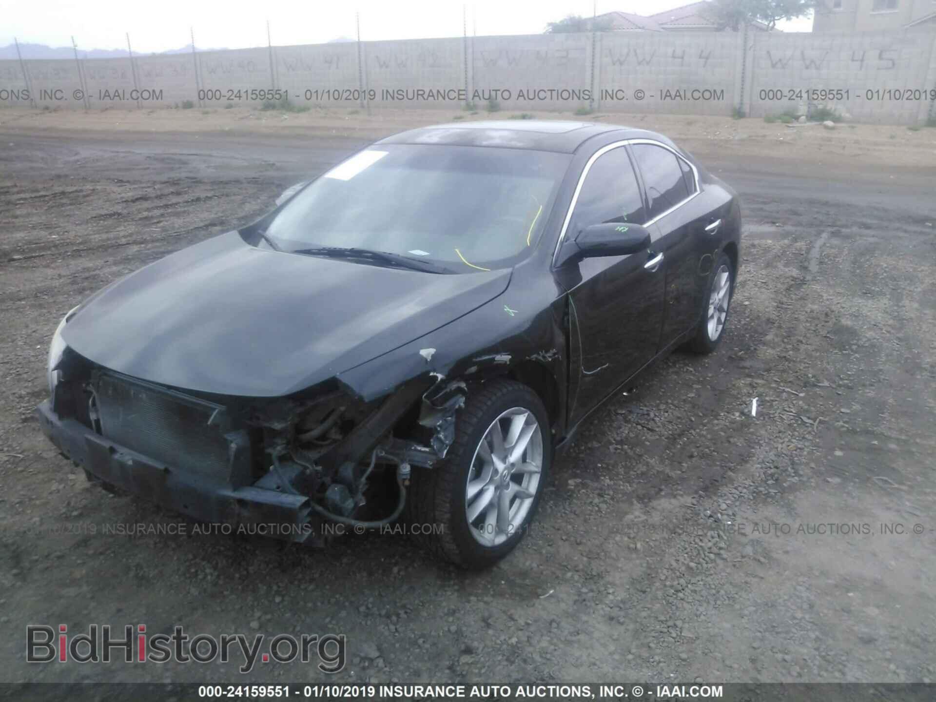 2010 NISSAN MAXIMA - VIN: 1N4AA5AP1AC801455 - Фото 2
