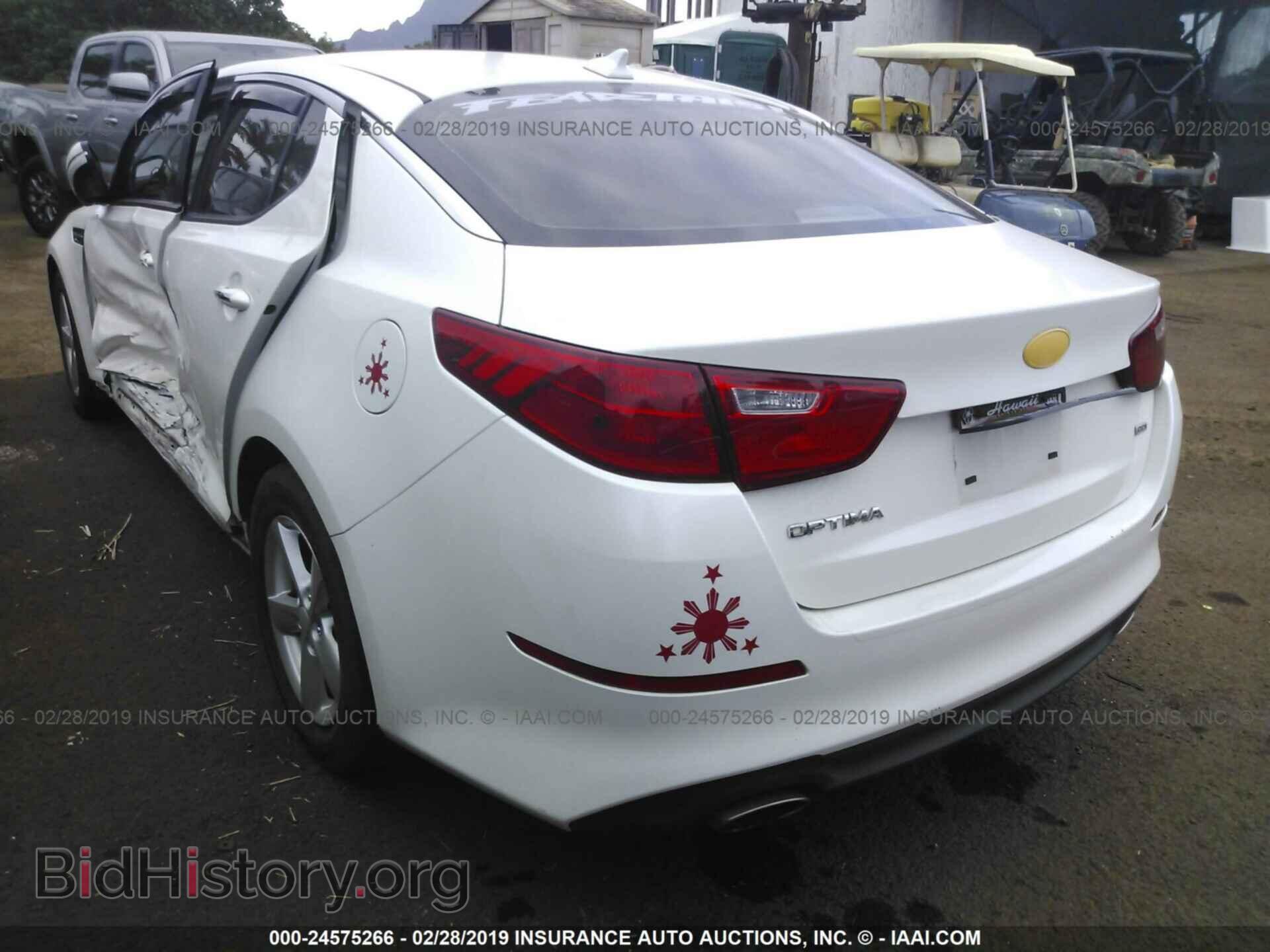 2015 KIA OPTIMA - VIN: KNAGM4A79F5640173 - Photo 3