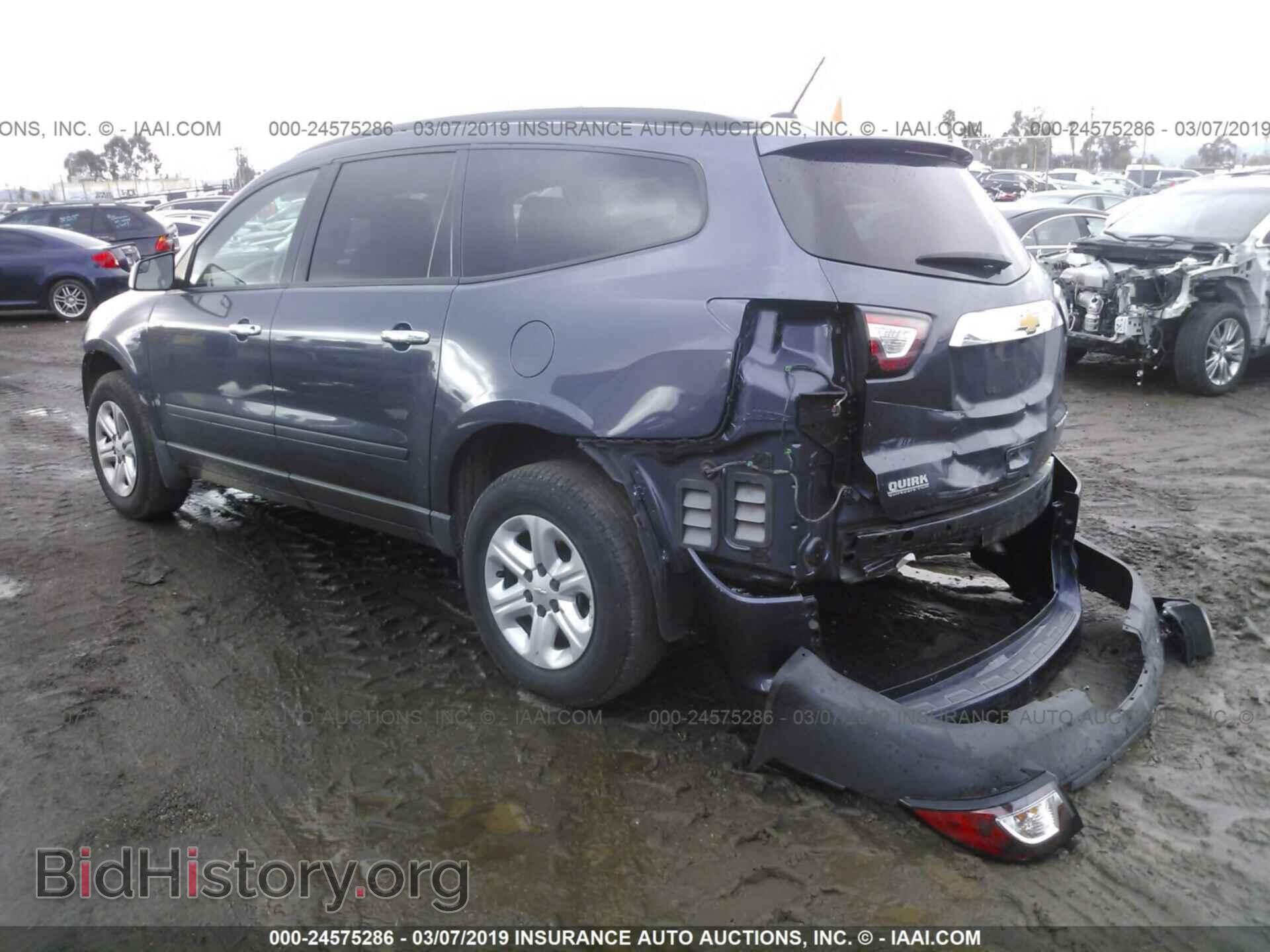2013 CHEVROLET TRAVERSE - VIN: 1GNKRFED2DJ169750 - Фото 3