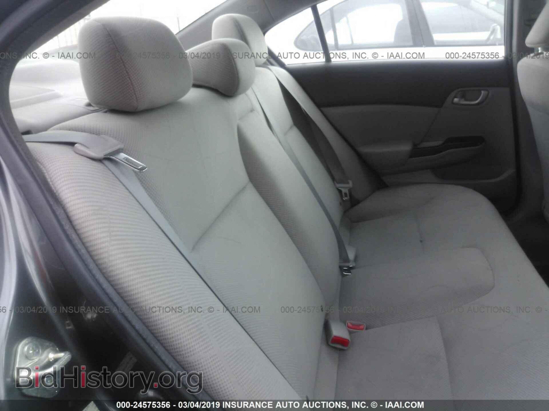 2012 HONDA CIVIC - VIN: 19XFB2F58CE367422 - Фото 8