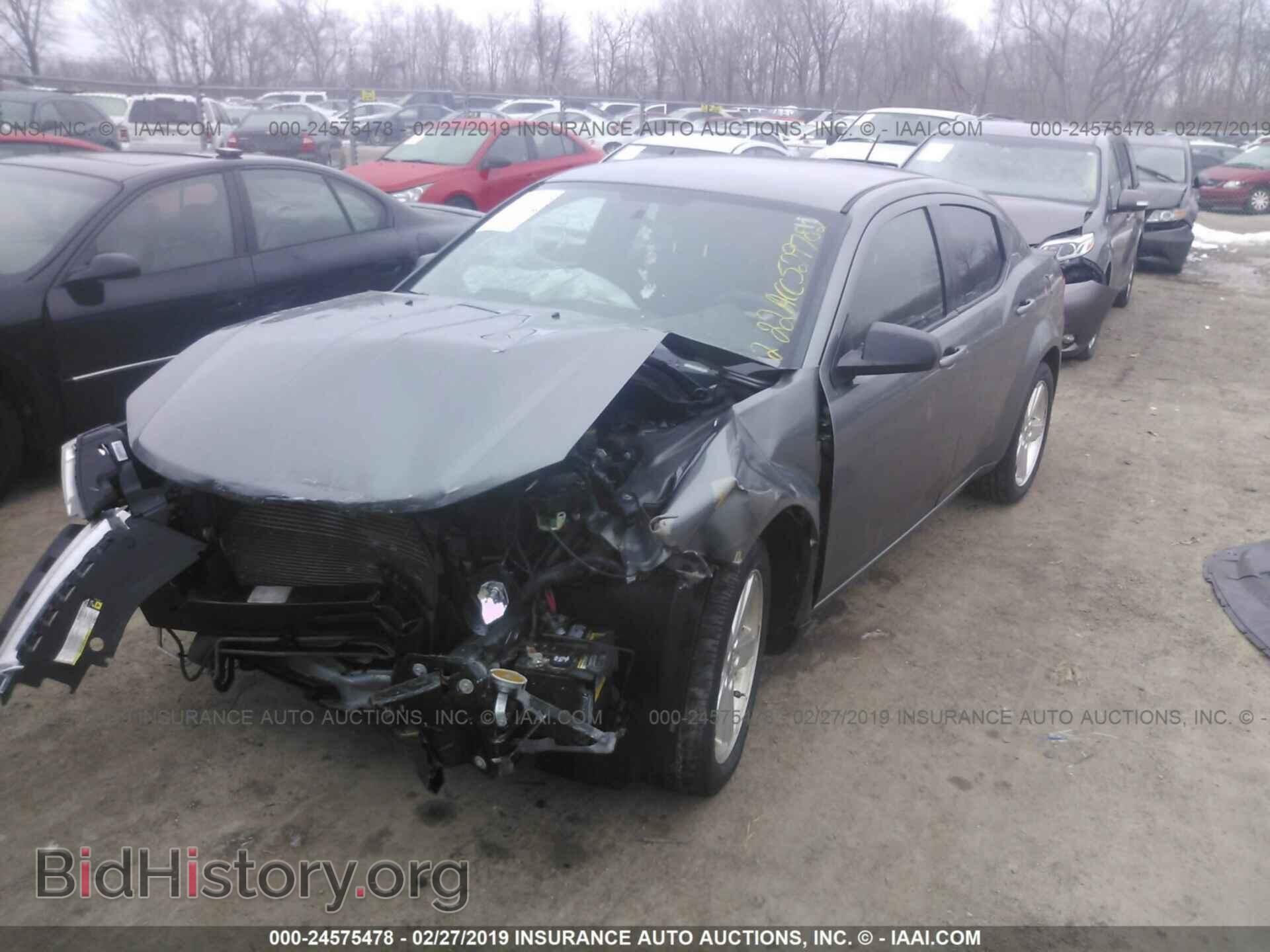 2013 DODGE AVENGER - VIN: 1C3CDZABXDN529782 - Фото 2