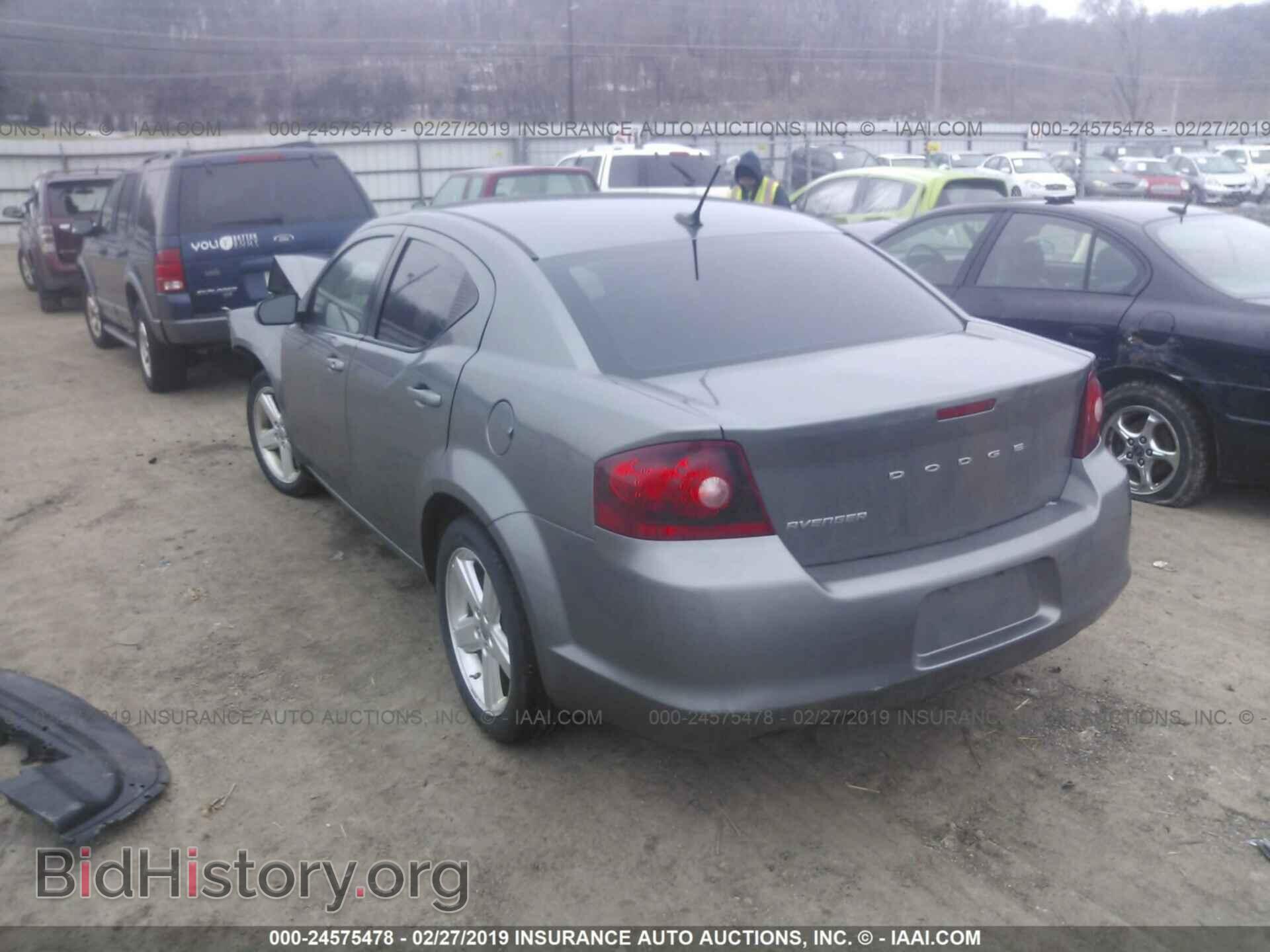 2013 DODGE AVENGER - VIN: 1C3CDZABXDN529782 - Фото 3