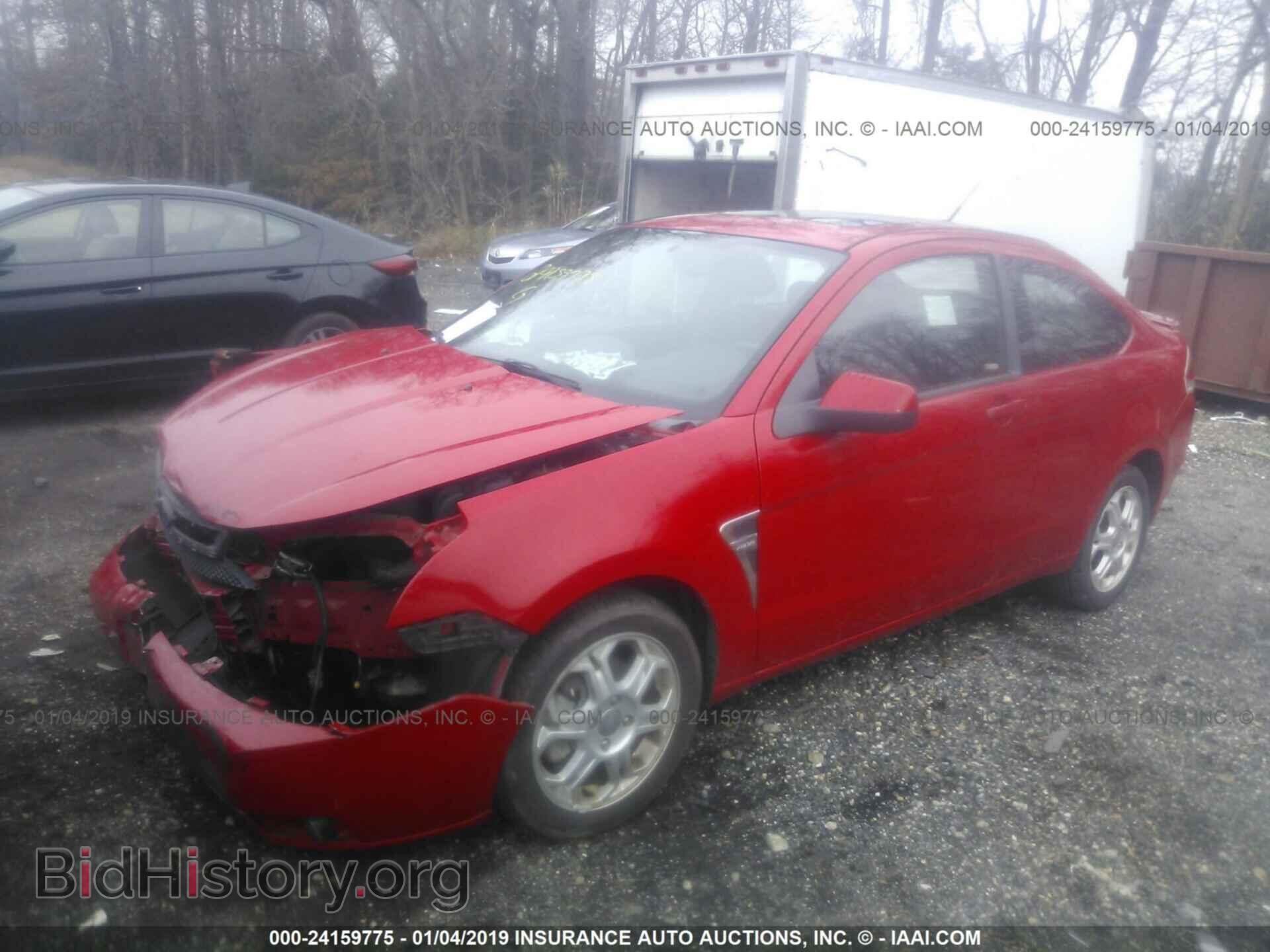 2008 FORD FOCUS - VIN: 1FAHP33N68W187511 - Фото 2