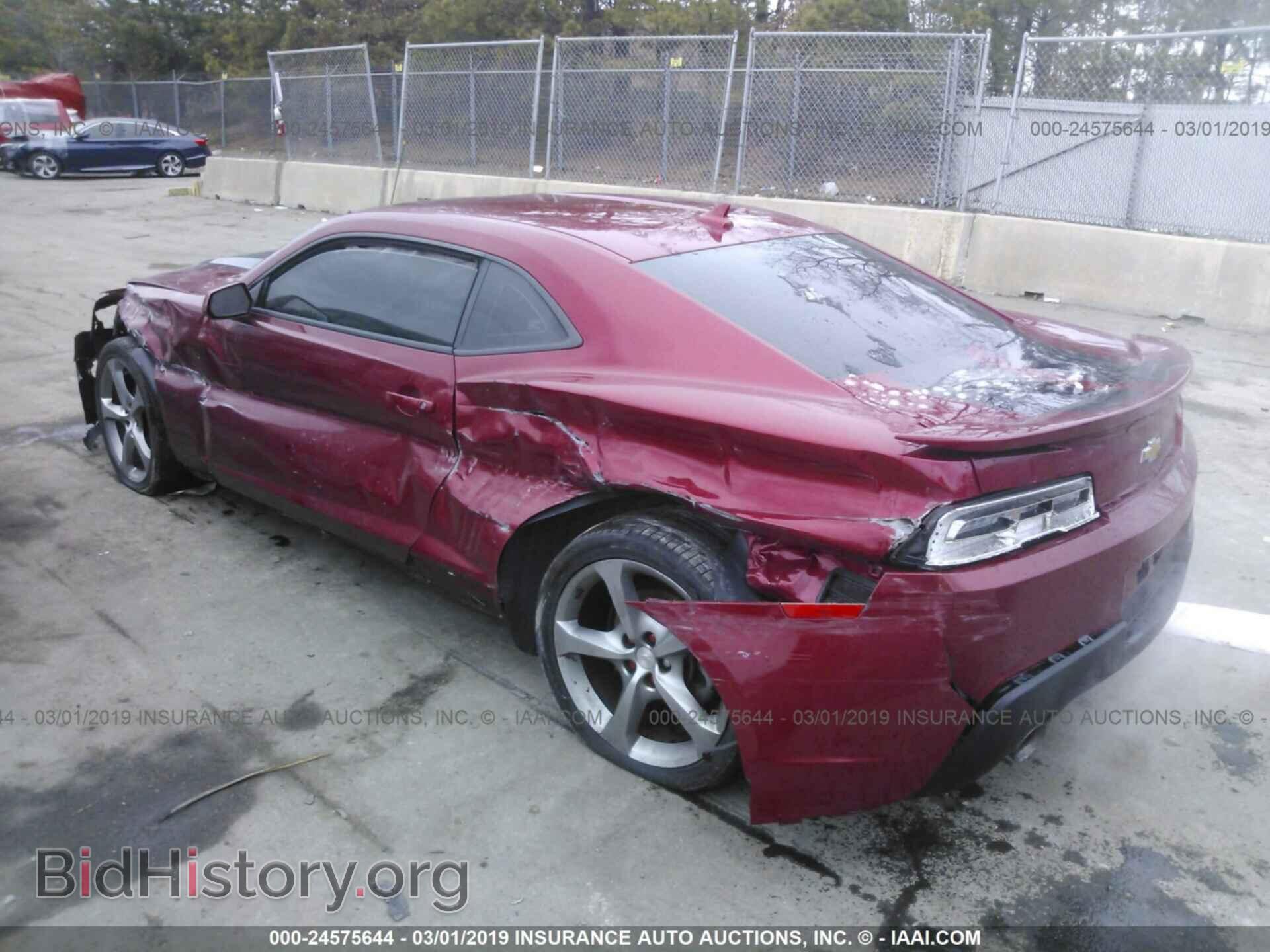 2014 CHEVROLET CAMARO - VIN: 2G1FB1E34E9132276 - Фото 3