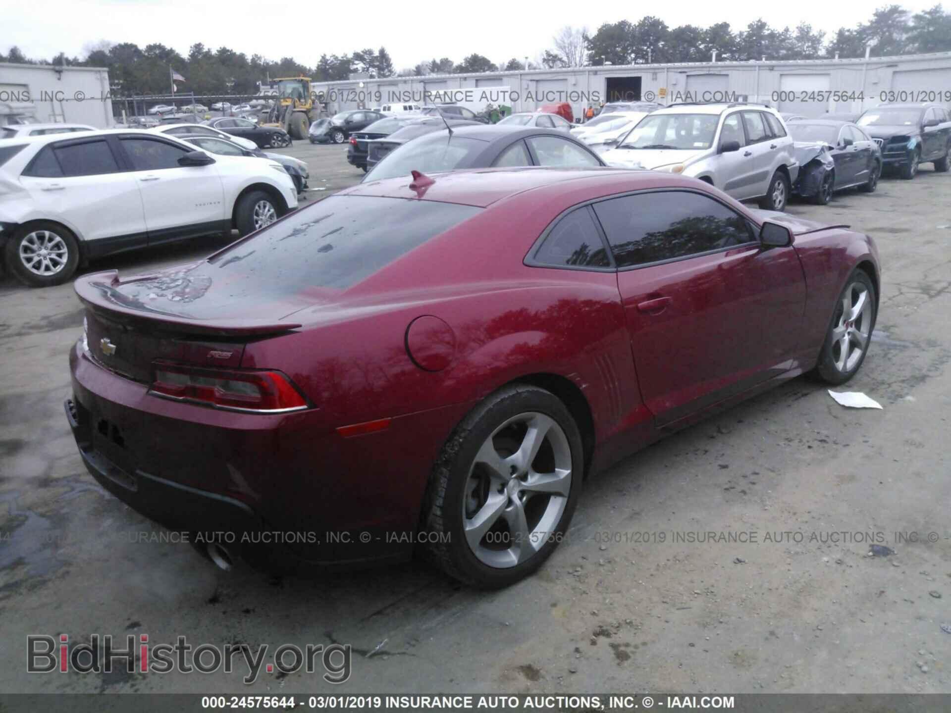 2014 CHEVROLET CAMARO - VIN: 2G1FB1E34E9132276 - Фото 4