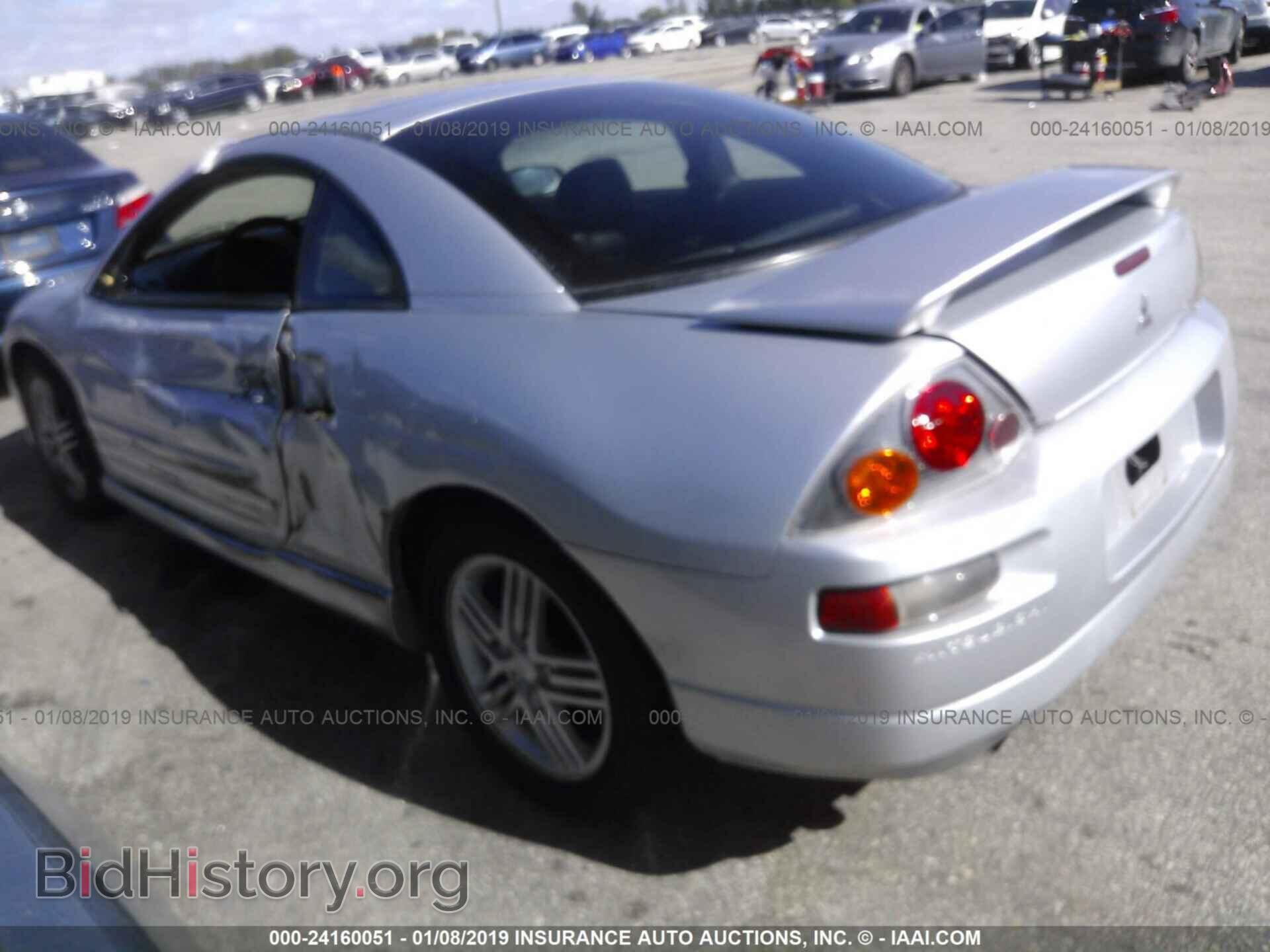 2003 MITSUBISHI ECLIPSE - VIN: 4A3AC84H33E069781 - Фото 3