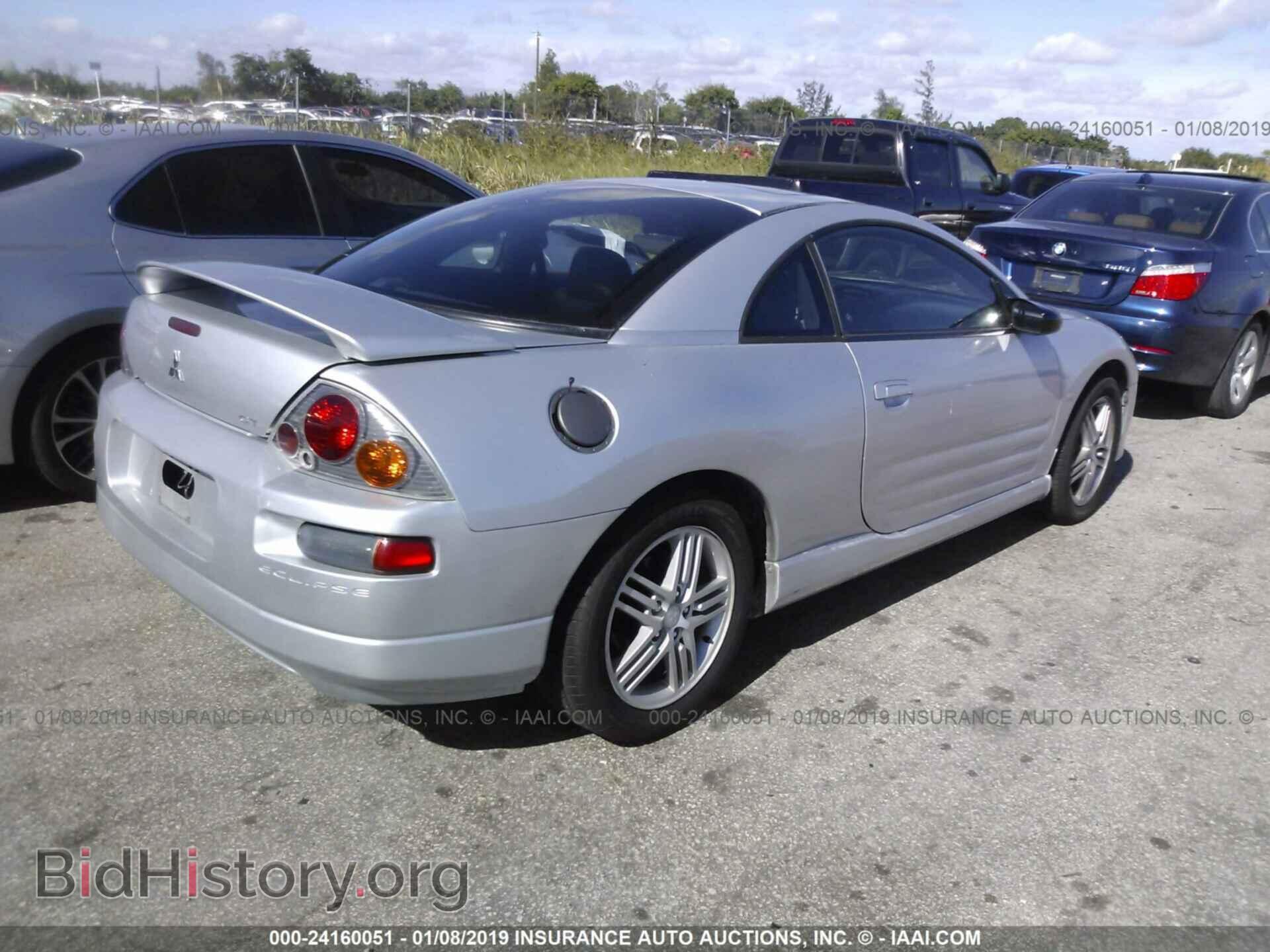 2003 MITSUBISHI ECLIPSE - VIN: 4A3AC84H33E069781 - Фото 4