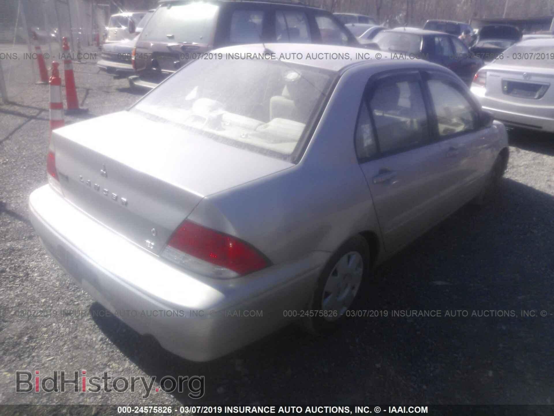 2003 MITSUBISHI LANCER - VIN: JA3AJ26E13U037859 - Фото 4