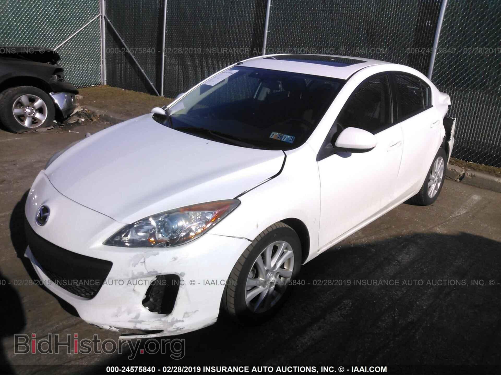 2012 MAZDA 3 - VIN: JM1BL1V83C1607898 - Фото 2