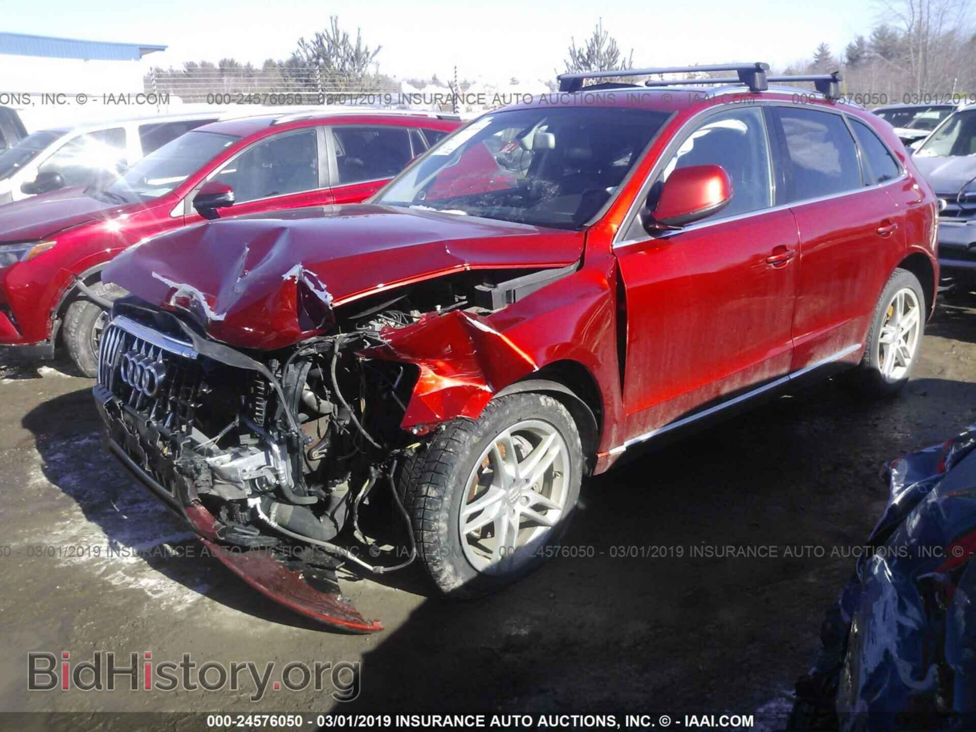 2014 AUDI Q5 - VIN: WA1CMAFP7EA024058 - Фото 2