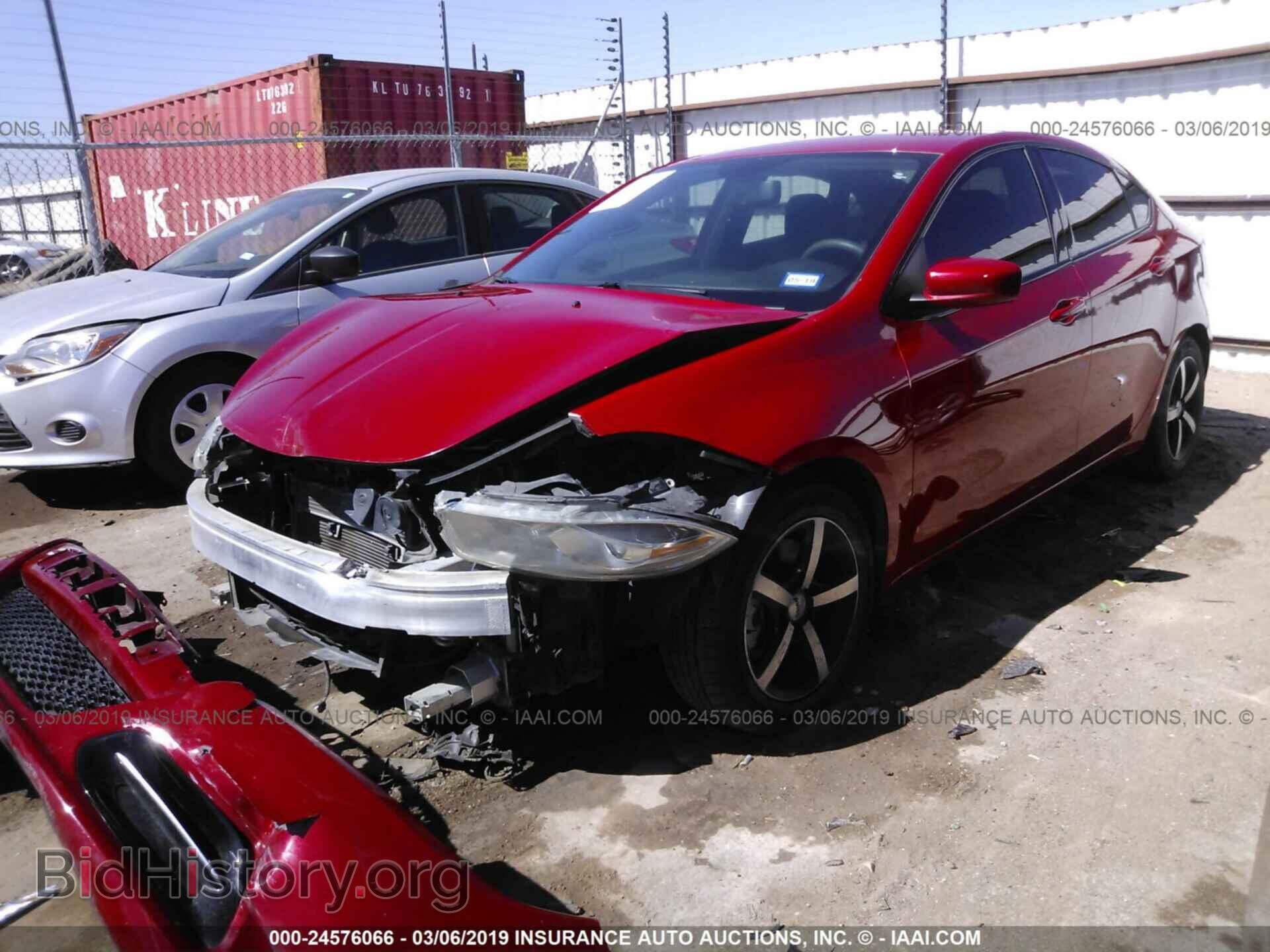 2014 DODGE DART - VIN: 1C3CDFAA8ED693125 - Фото 2