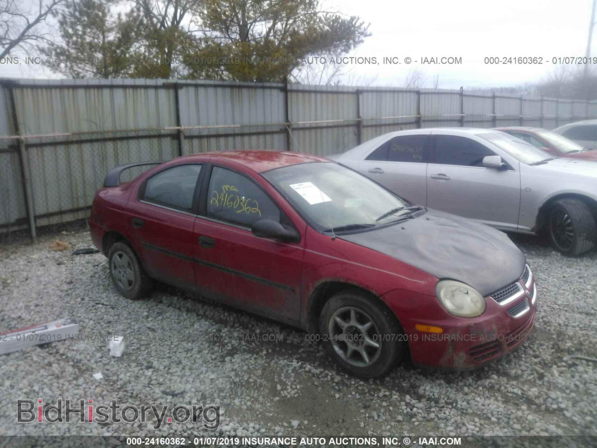 Фотография 1B3ES26C34D605952 - DODGE NEON 2004