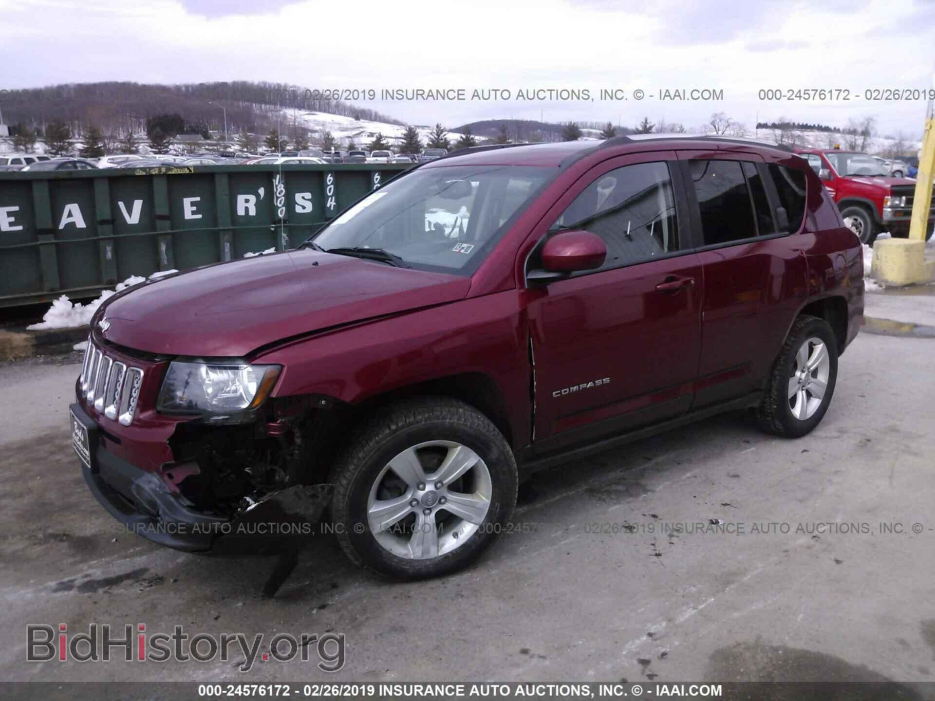 2015 JEEP COMPASS - VIN: 1C4NJDEB0FD105921 - Фото 2