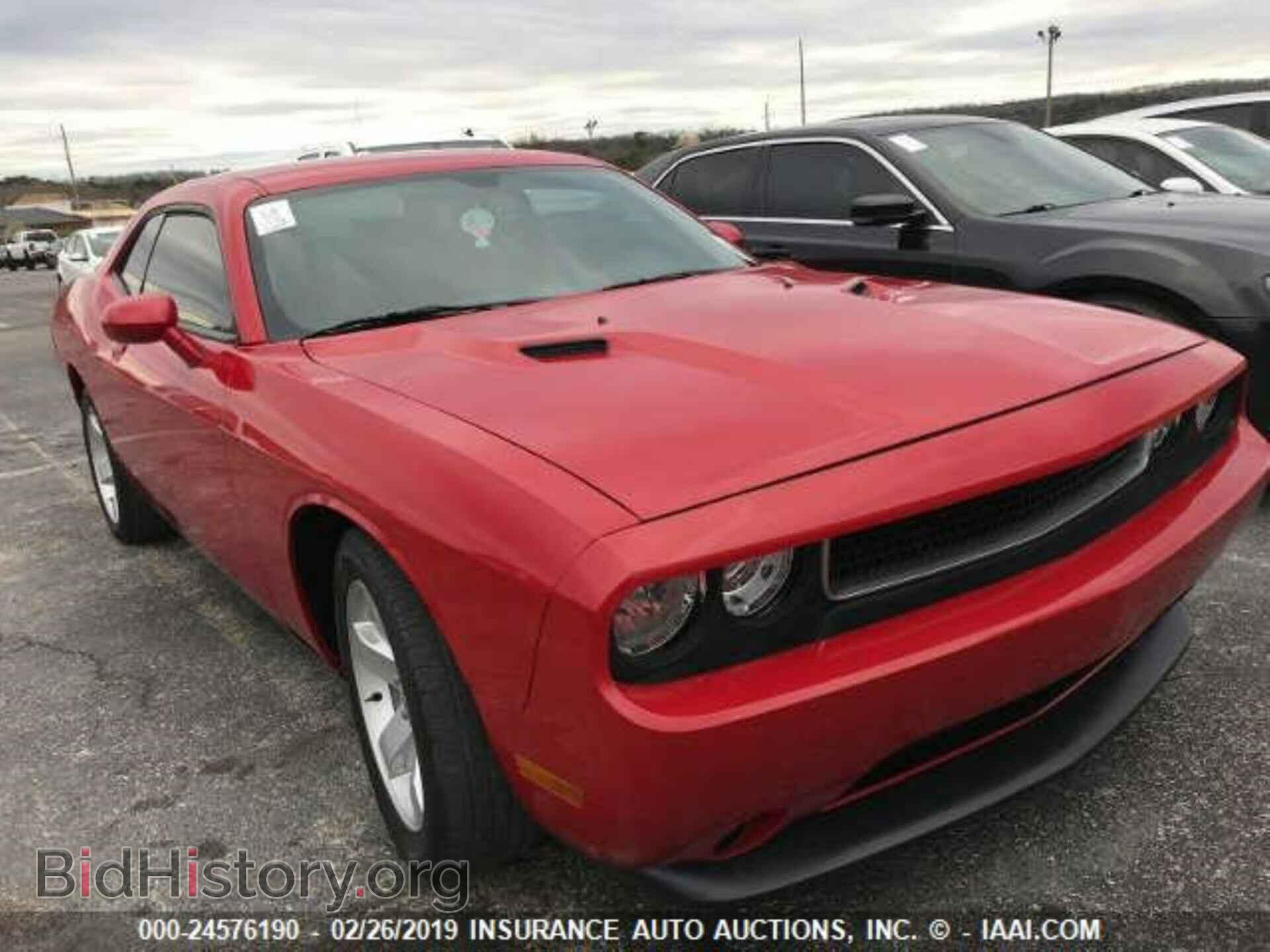 Photo 2C3CDYAG0CH144664 - DODGE CHALLENGER 2012