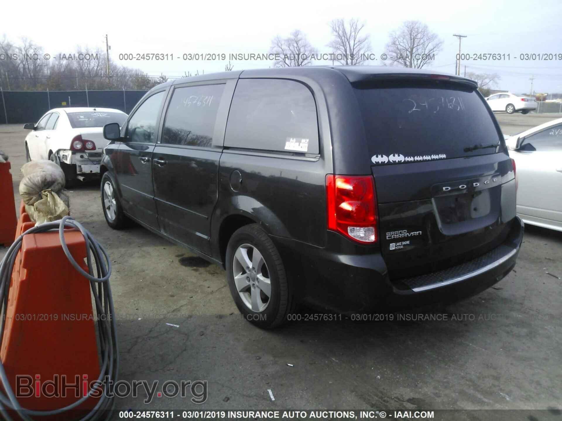 2013 DODGE GRAND CARAVAN - VIN: 2C4RDGBG2DR600092 - Фото 3