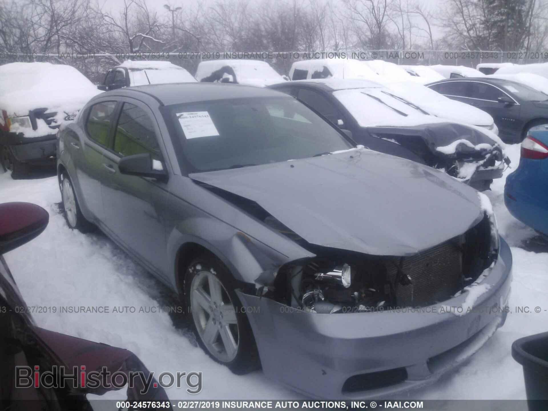 Фотография 1C3CDZAB7DN636885 - DODGE AVENGER 2013