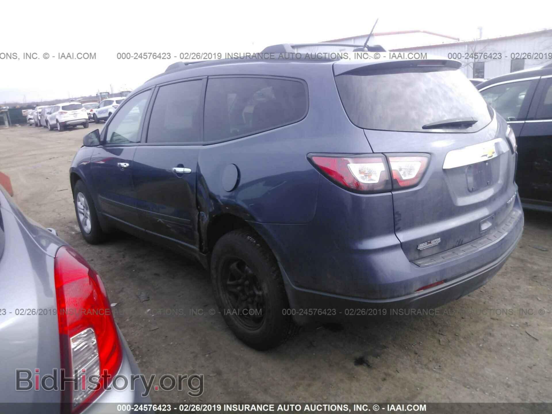 2013 CHEVROLET TRAVERSE - VIN: 1GNKRFKDXDJ148326 - Фото 3