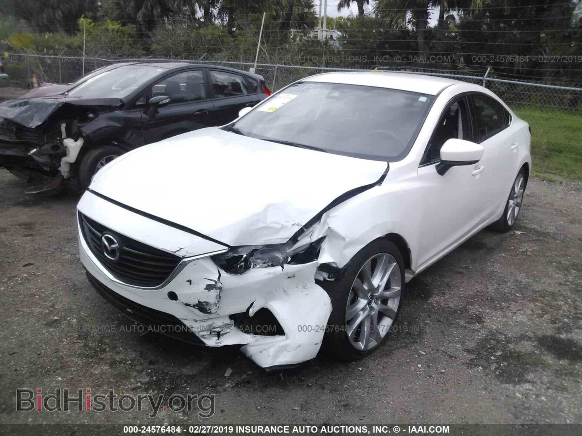 2017 MAZDA 6 - VIN: JM1GL1V54H1135035 - Фото 2