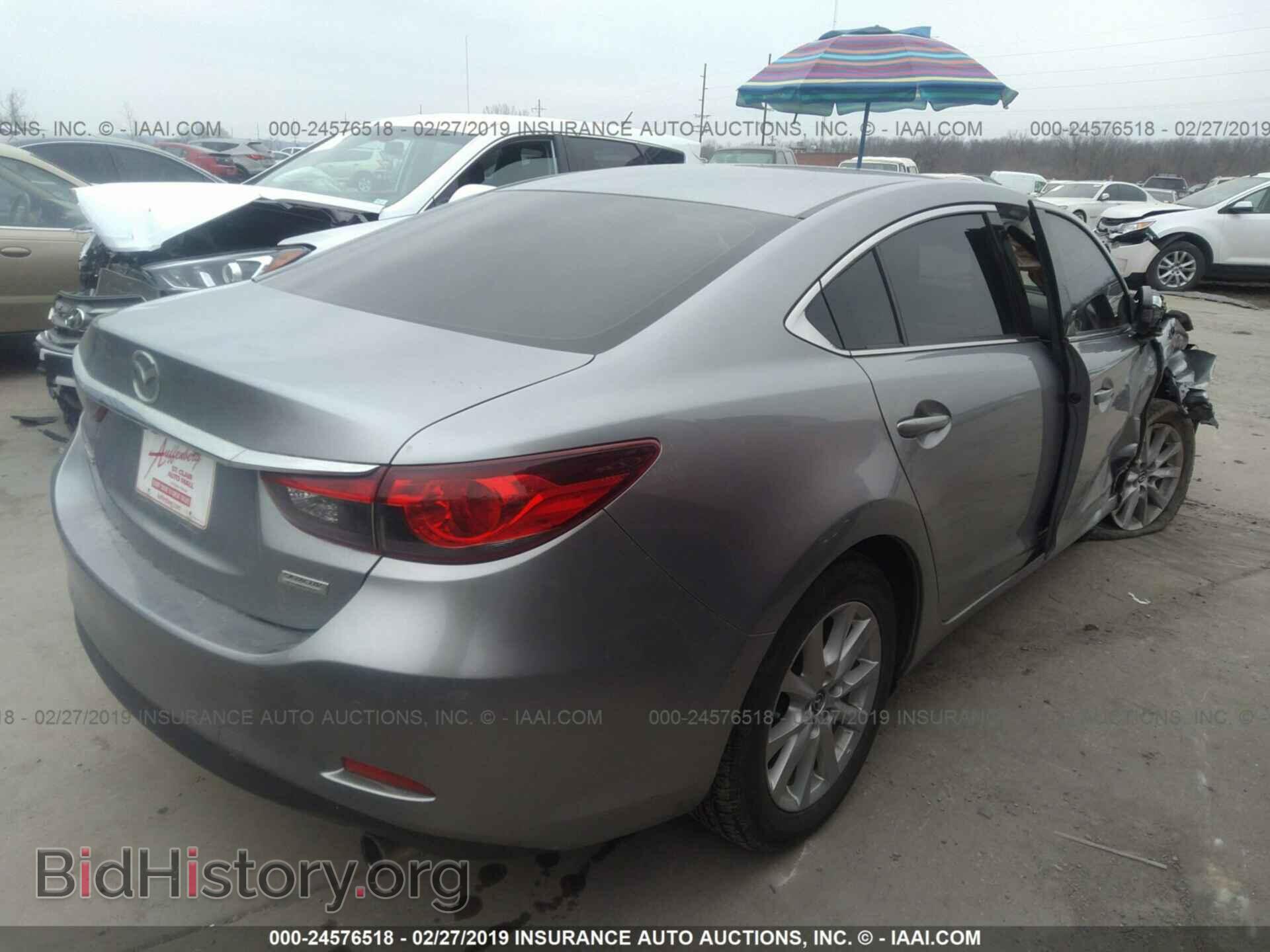 2014 MAZDA 6 - VIN: JM1GJ1U61E1126434 - Фото 4
